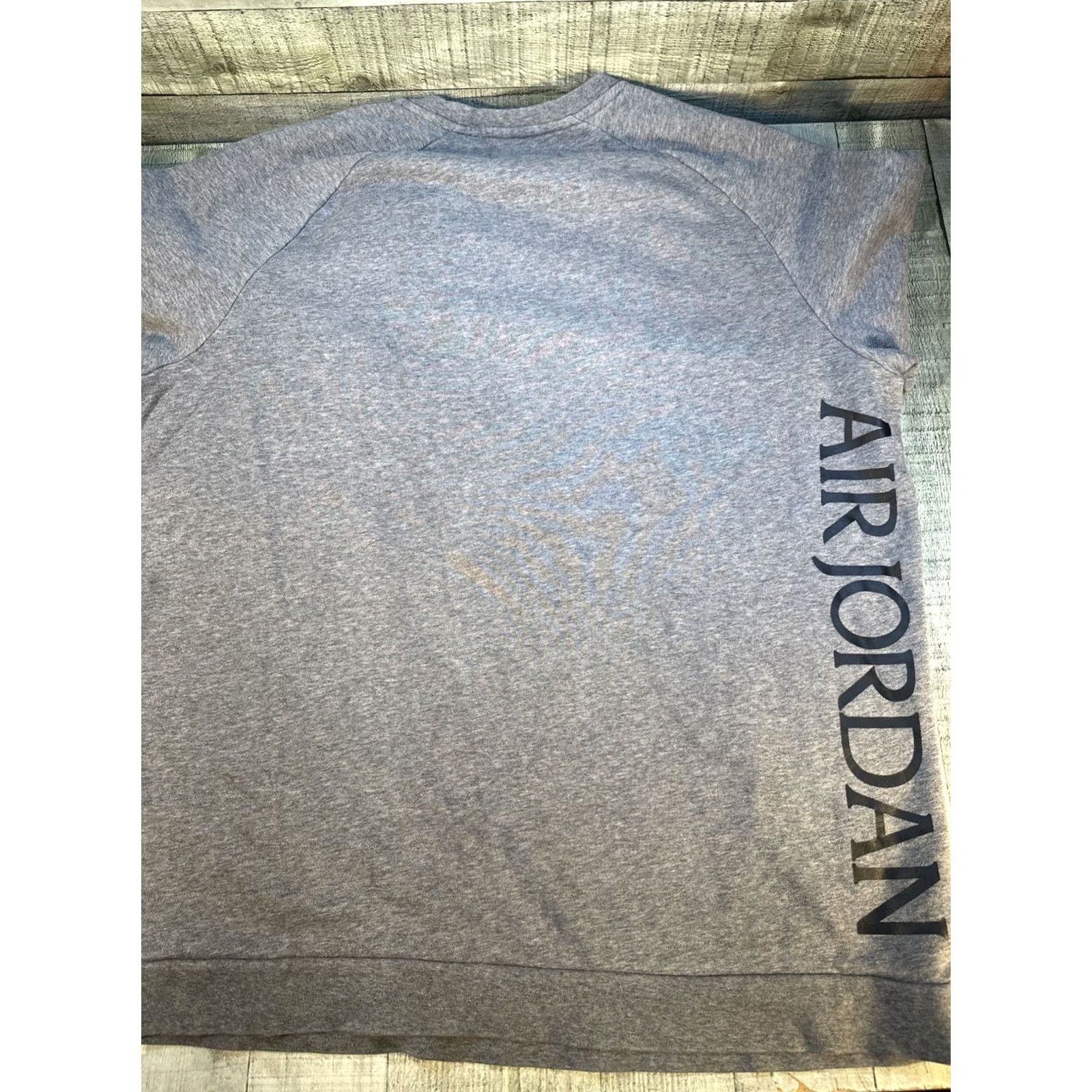 Nike VINTAGE Nike Air Jumpman Sweatshirt Mens XL Grey Raglan 90s Graphic Size US XL / EU 56 / 4 - 6 Thumbnail