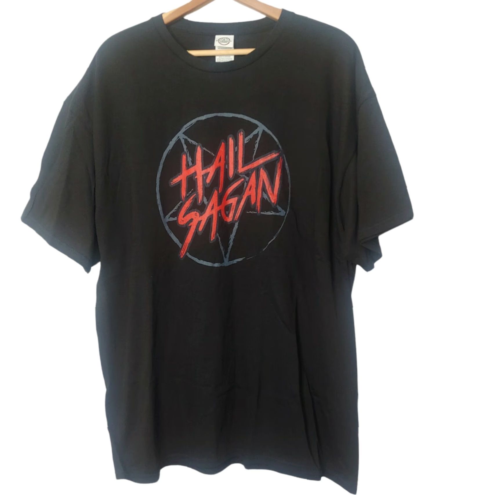 Vintage Hail Sagan Band Shirt 2XL Shirt Black Delta Pro Weight Music Short Sleee NWOT Size US XXL / EU 58 / 5 - 2 Thumbnail