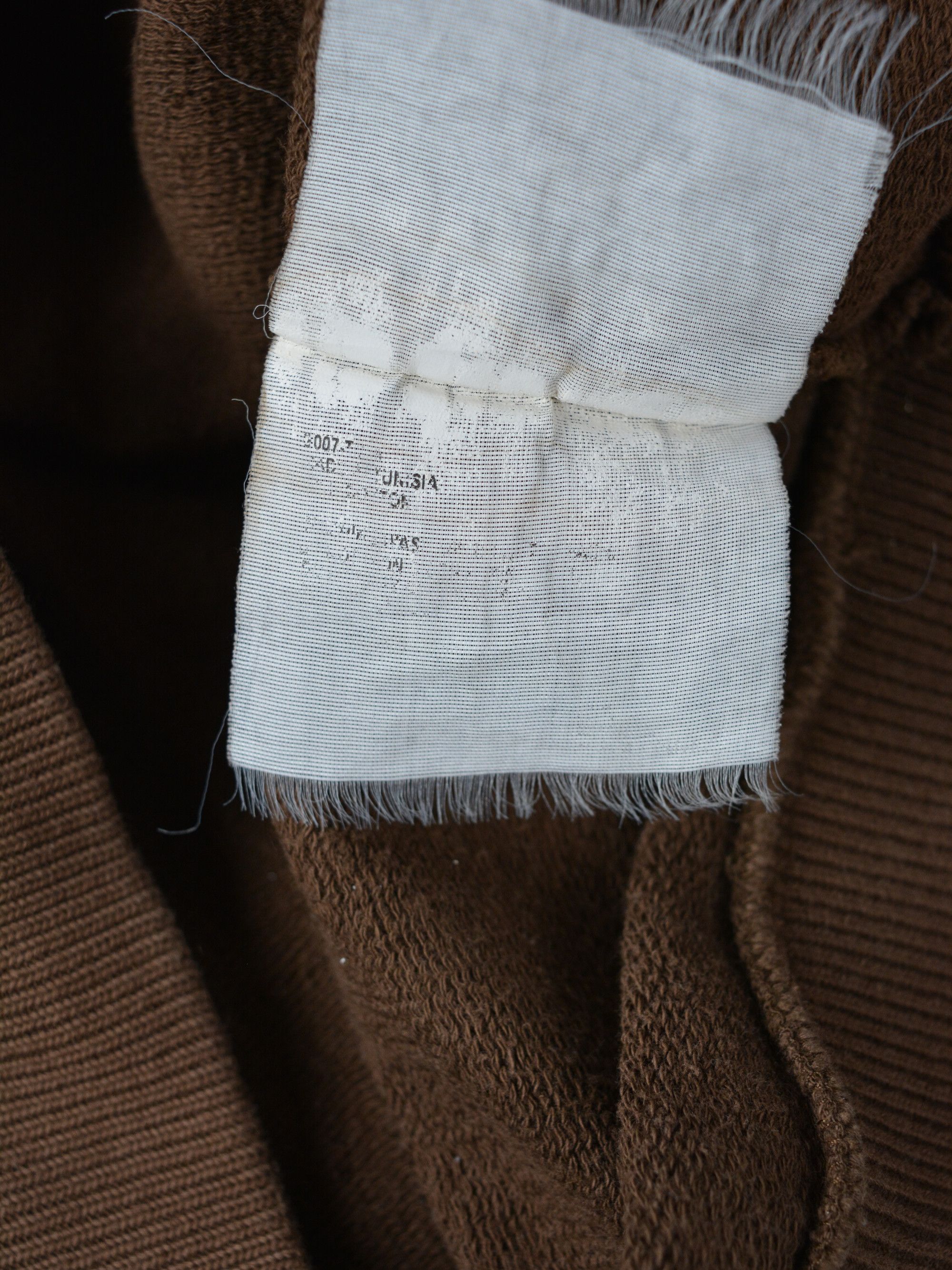 Gosha Rubchinskiy RARE Gosha Rubchinskiy - A/W 2015 - flag hoodie brown Size US M / EU 48-50 / 2 - 11 Thumbnail