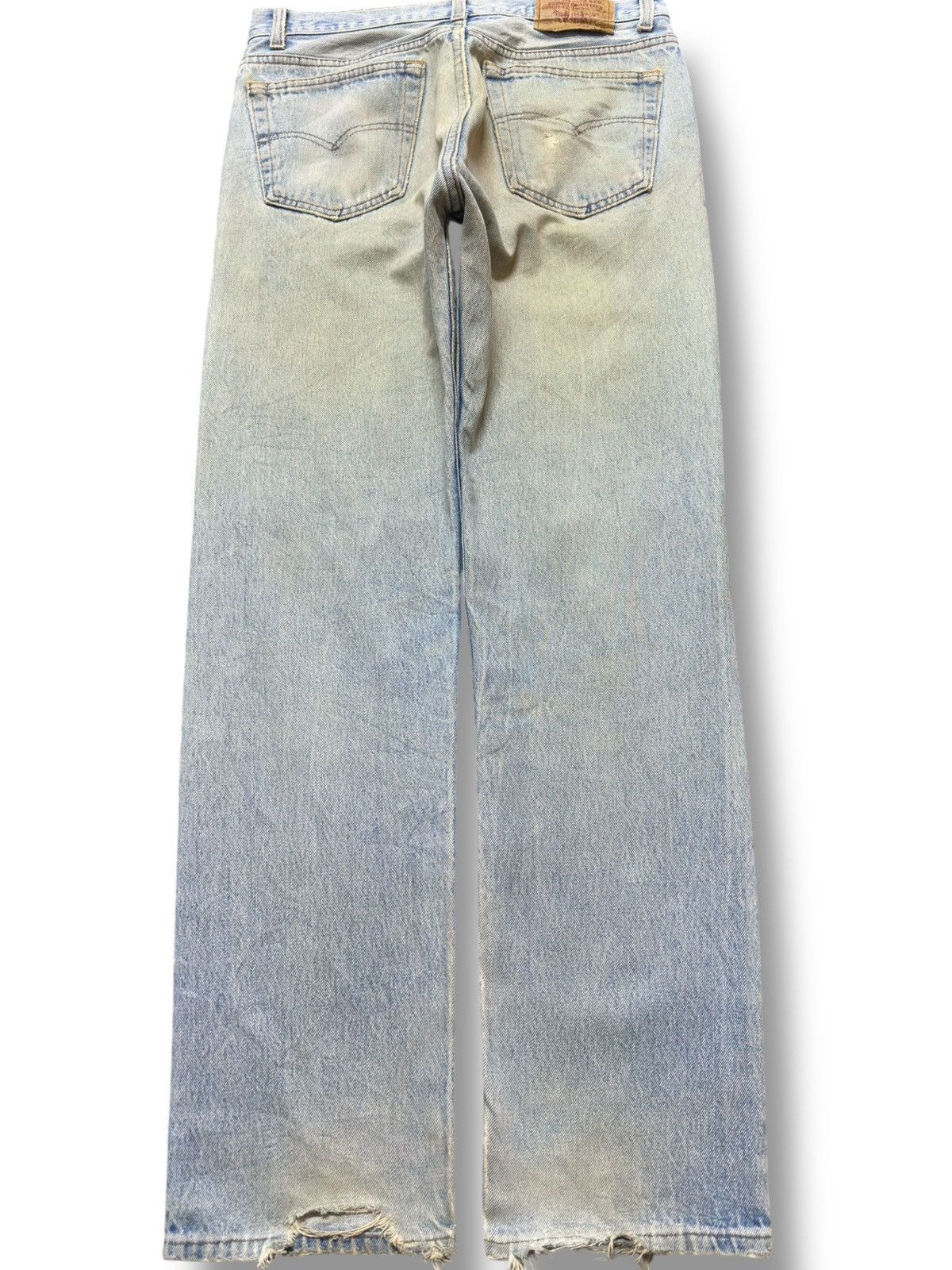 Levi's Vintage Clothing Vintage Levi’s 501 Faded Mudwash Ripped Distressed Denim Size US 31 - 3 Thumbnail