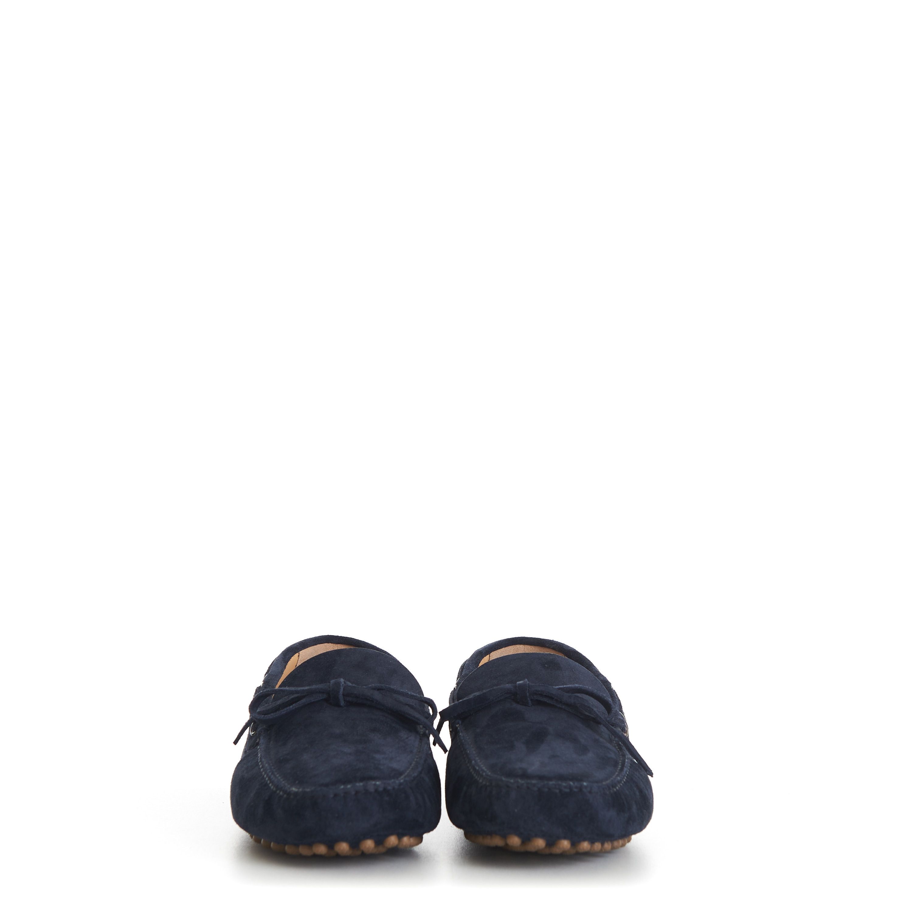 Brunello Cucinelli Dark Blue Driver Shoes Moccasin - Suede Calfskin Size US 9.5 / EU 42-43 - 3 Thumbnail