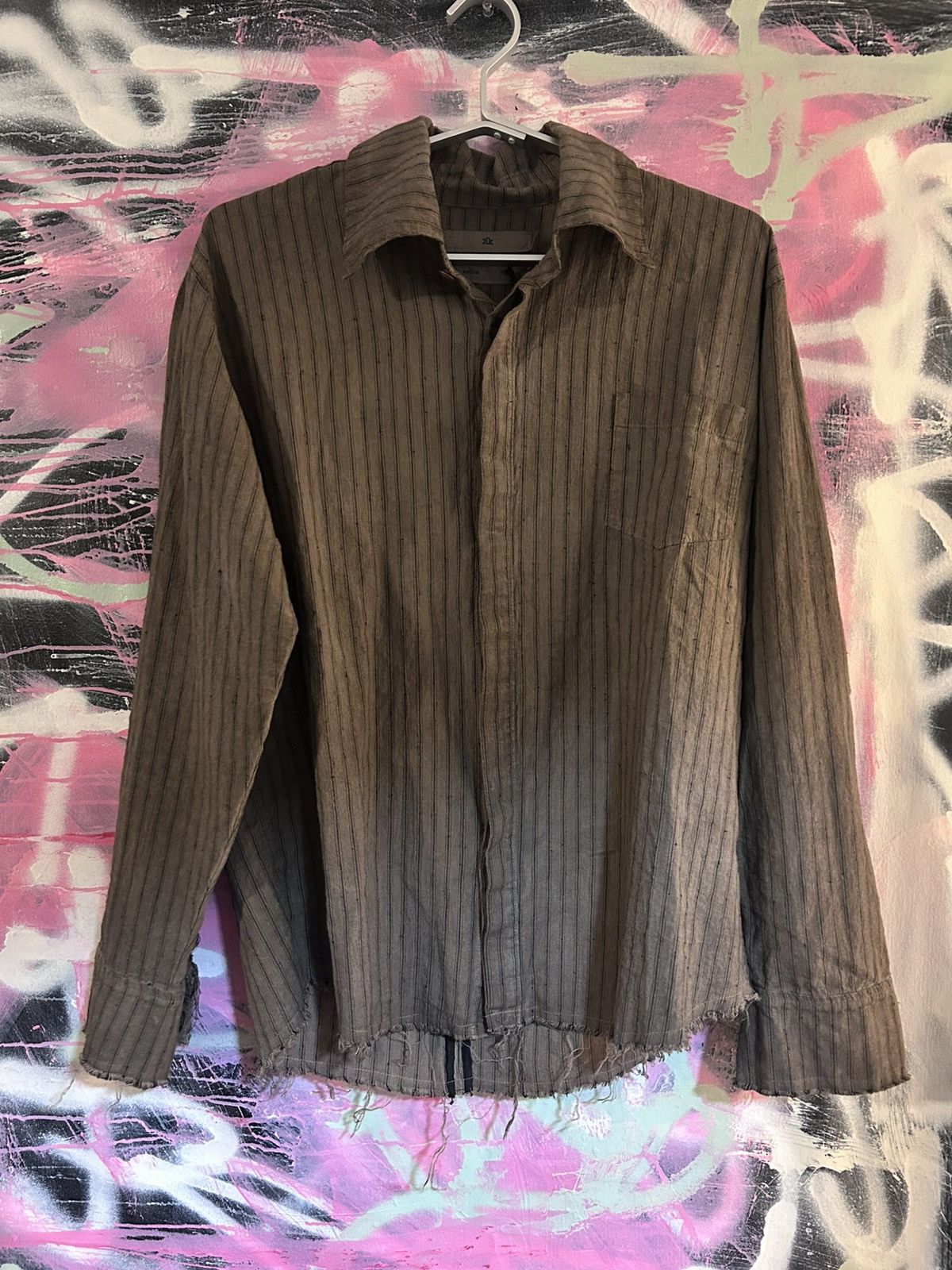 K-Two Studios Dyed Checker Button-Down | Grailed