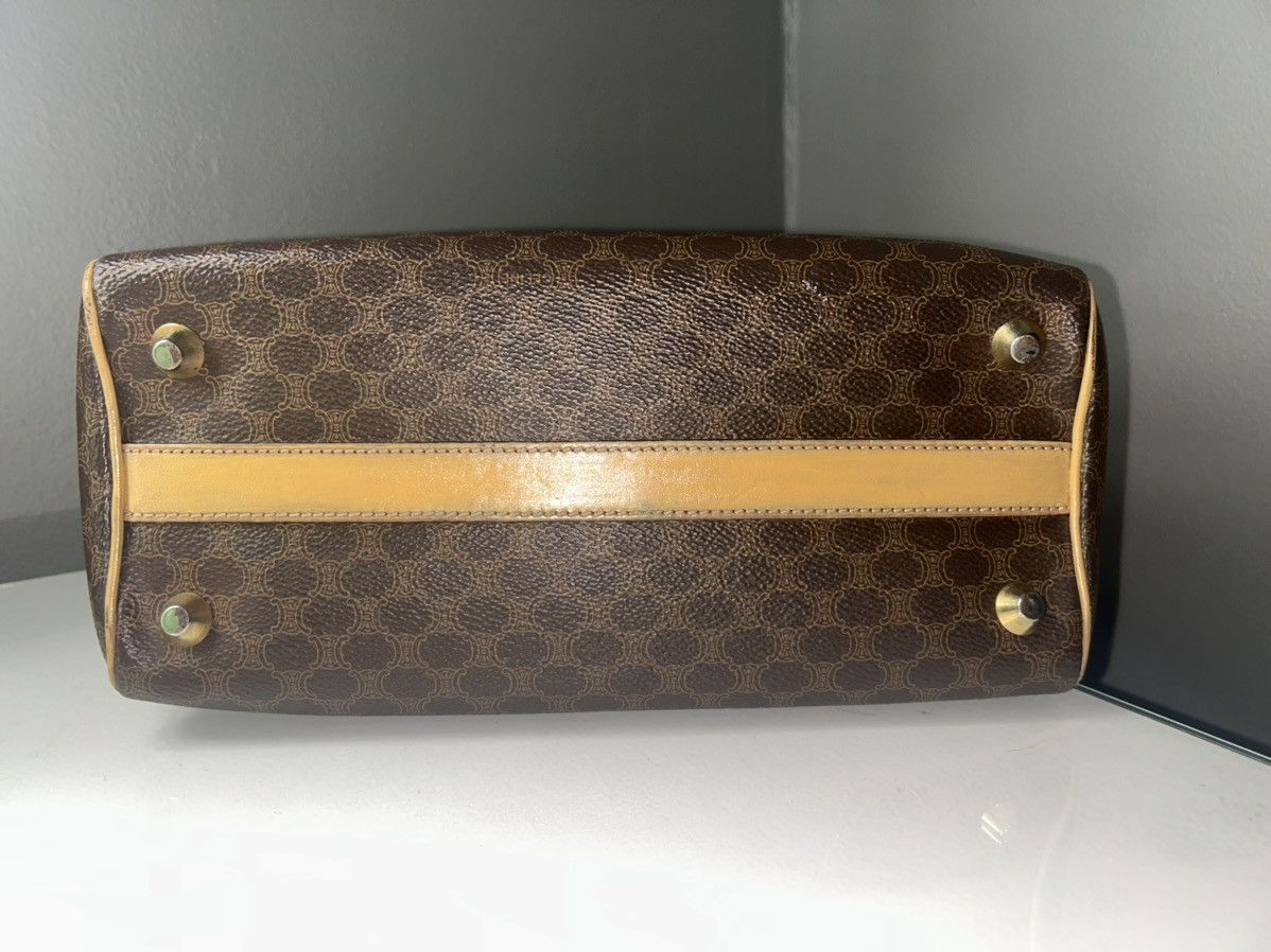 Celine Vintage Celine Macadam Mini Boston Bag Size ONE SIZE - 13 Thumbnail