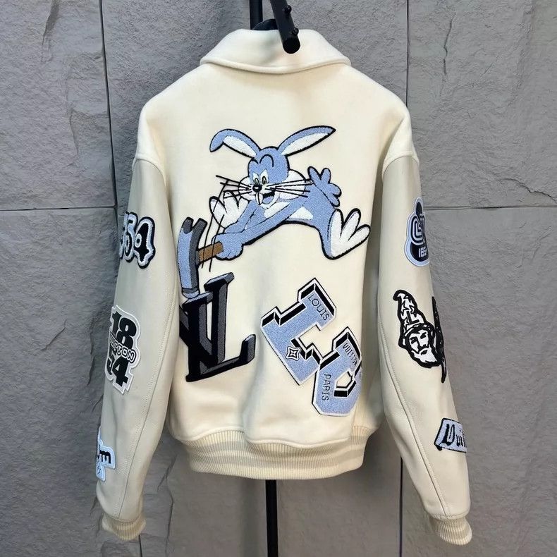 Louis Vuitton Louis Vuitton Bugs Bunny Baseball Jacket Size US M / EU 48-50 / 2 - 2 Thumbnail