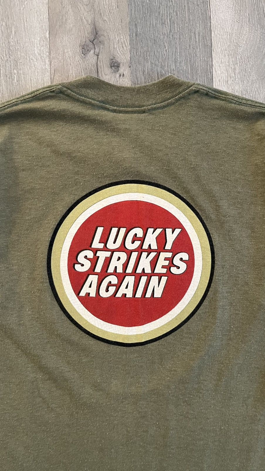 Other 80s Lucky Strike “Lucky Strikes Again” Cigarettes Tee Size US S / EU 44-46 / 1 - 4 Thumbnail