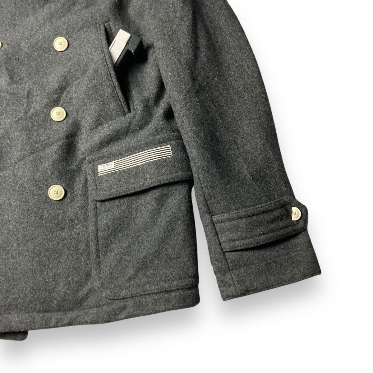 Tommy Hilfiger TOMMY DOUBLE BREASTED WOOL JACKET Size US M / EU 48-50 / 2 - 7 Thumbnail