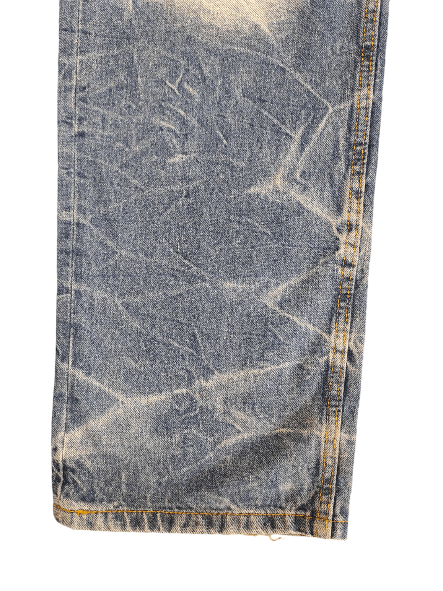 Karakuri Tamashii Fugutaiten Raijin And Fujin Embroidered Jeans Karakuri Y2k Size US 40 / EU 56 - 7 Thumbnail