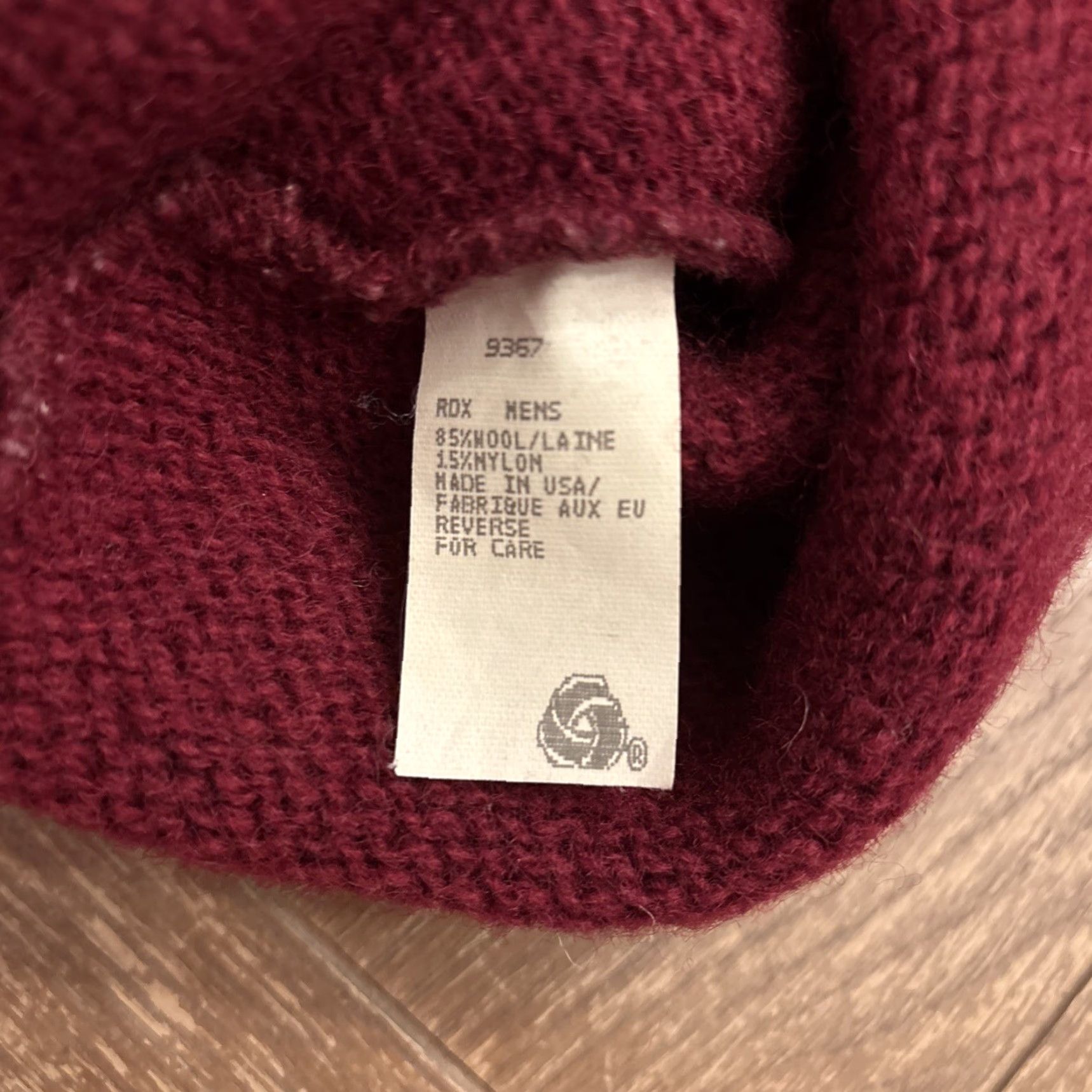 Vintage VINTAGE Woolrich Wool Blend Pullover Sweater Red Size L Mens Size US L / EU 52-54 / 3 - 6 Thumbnail