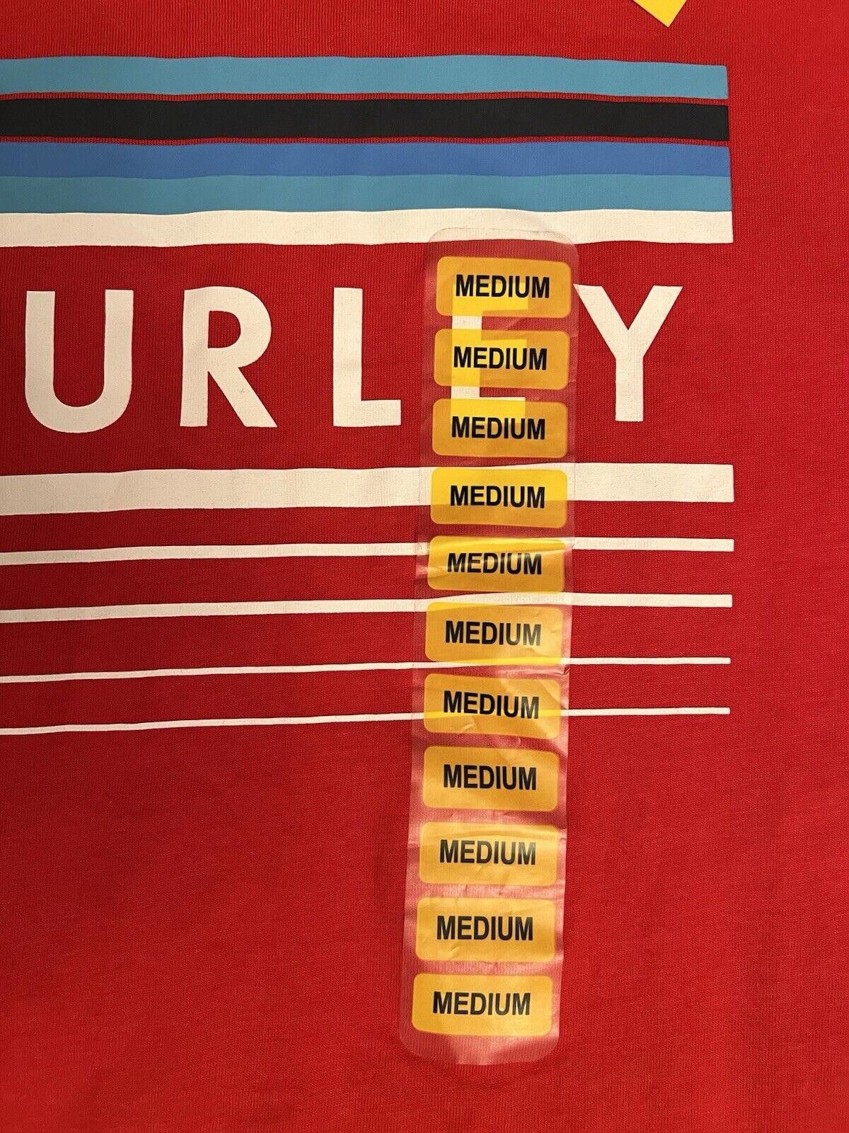 Hurley Hurley T Shirt Mens Short Sleeve Red White Blue Logo Size US M / EU 48-50 / 2 - 3 Thumbnail