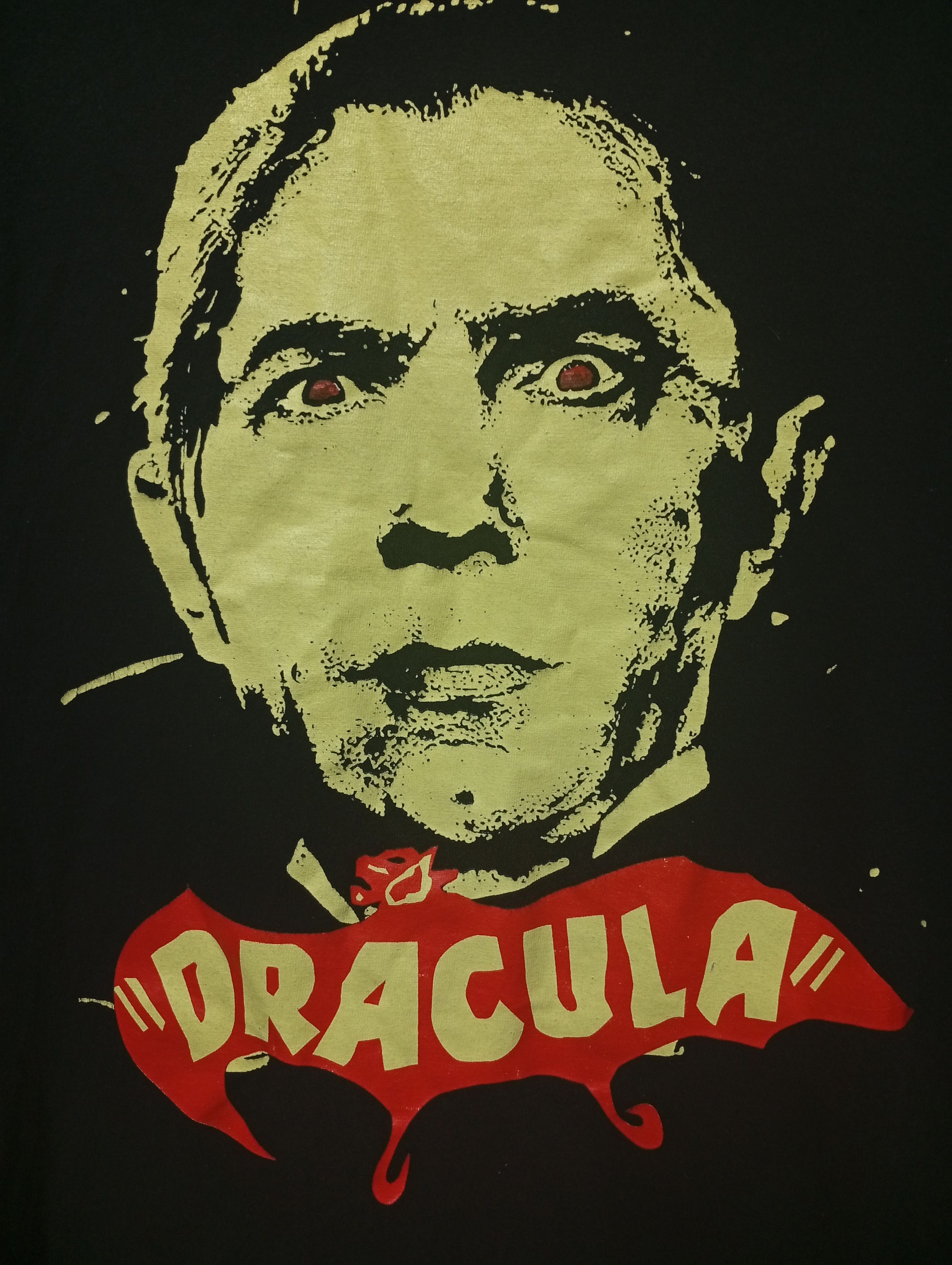 Other VINTAGE Y2K DRACULA MOVIE by BELA LUGOSI Size US XL / EU 56 / 4 - 2 Thumbnail