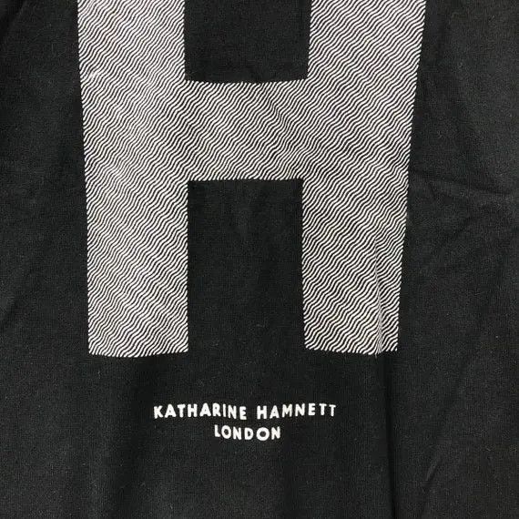 Katharine Hamnett London Vtg KATHARINE HAMNETT LONDON Logo Sweatshirt Sweater Size L / US 10 / IT 46 - 8 Thumbnail