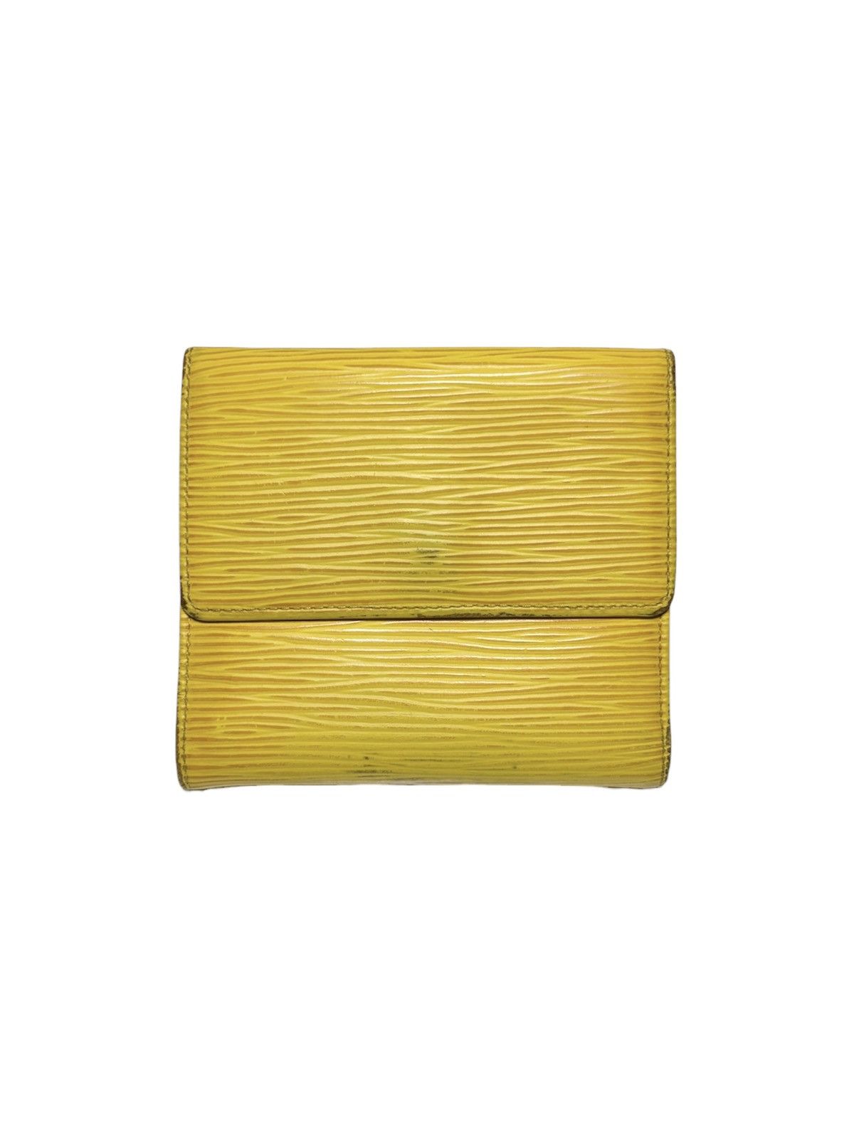 Louis Vuitton LV Elise Trifold Wallet in Tassil Yellow Epi Leather Size ONE SIZE - 6 Thumbnail