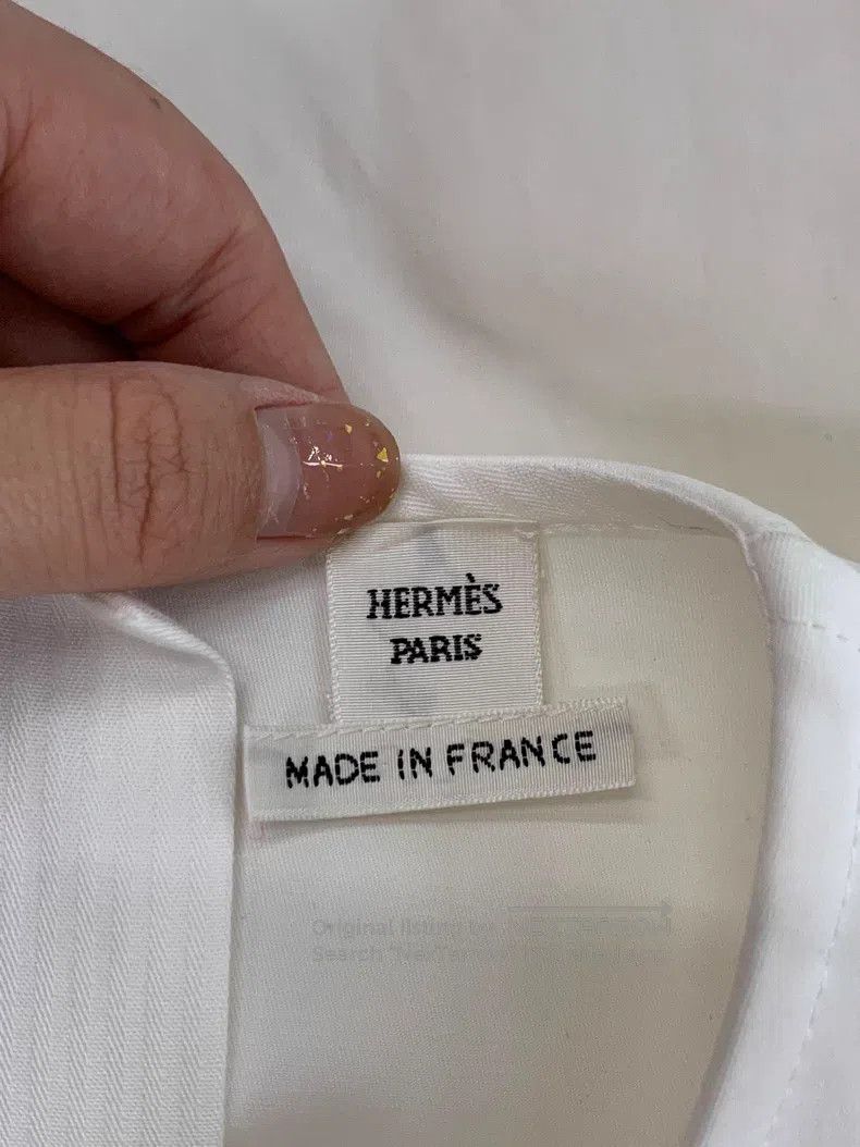 Hermes Hermes White vest dress Size XS / US 0-2 / IT 36-38 - 4 Thumbnail