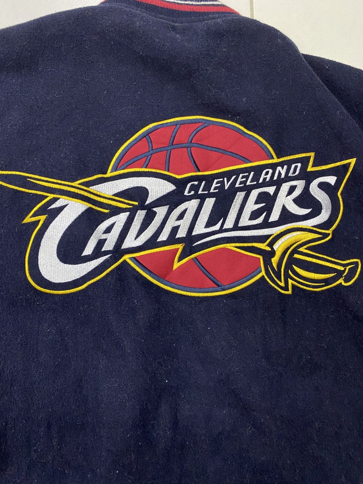Jeff Hamilton Jeff Hamilton JF Design Cleveland Cavaliers wool logo jacket Size US XXL / EU 58 / 5 - 5 Thumbnail