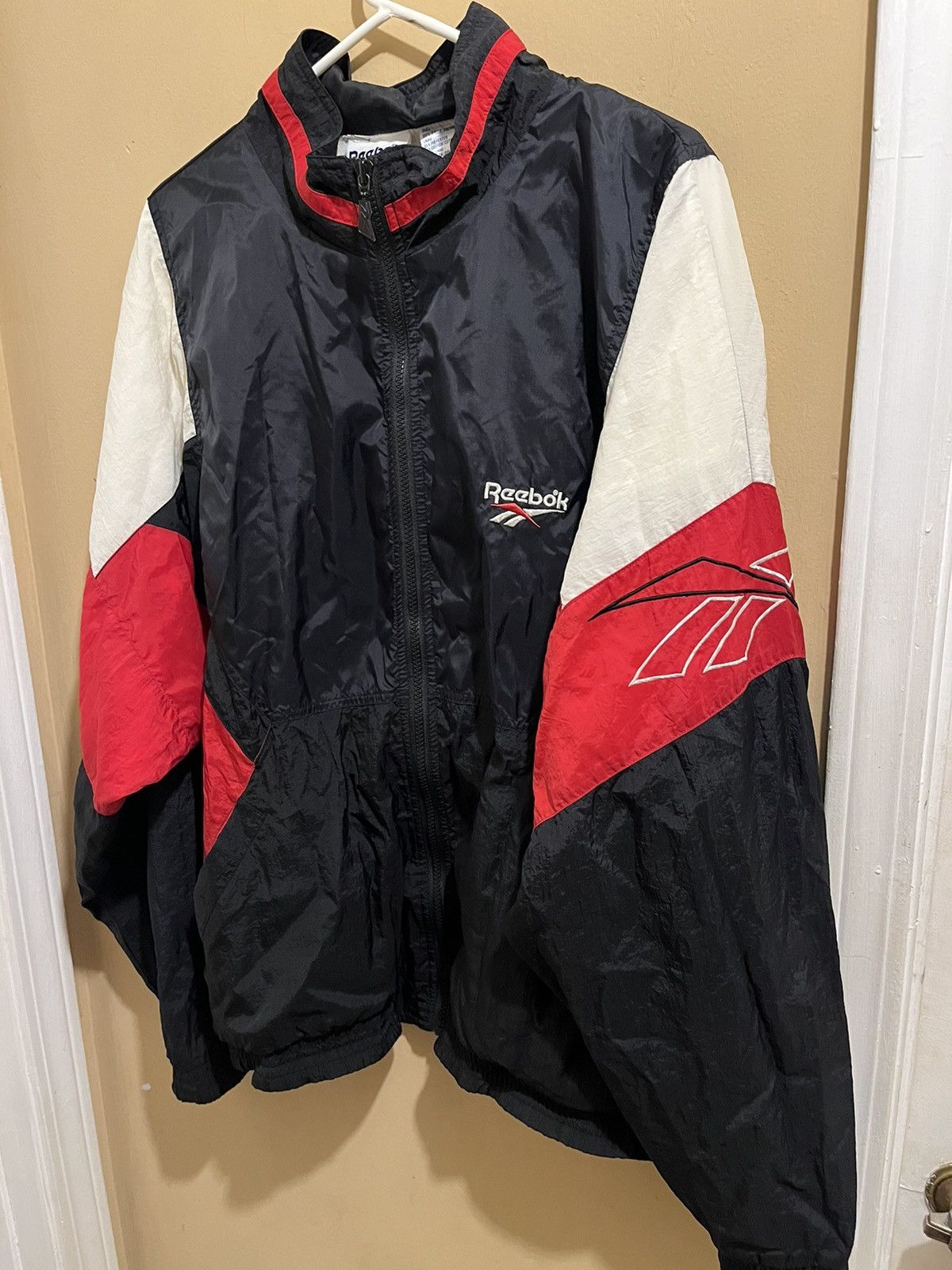 Reebok × Vintage Vintage Reebok windbreaker Size US XL / EU 56 / 4 - 2 Thumbnail