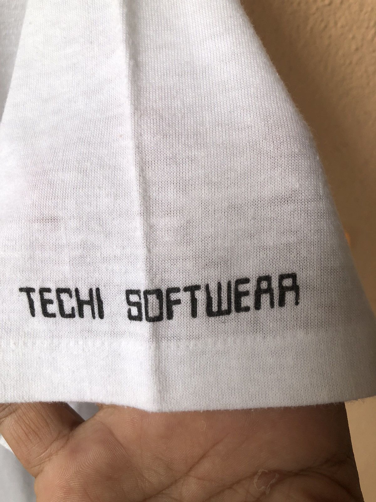 Vintage 80s 📍Paperthin BYTE OFF Techi Software Tee Size US L / EU 52-54 / 3 - 5 Thumbnail