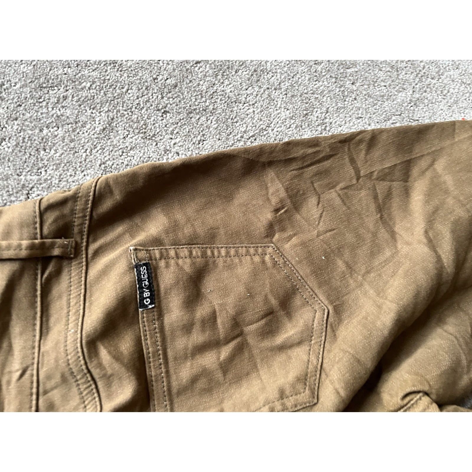 Guess G by GUESS Jeans Women's Dark Wash Brown Denim Skinny Size 25 Size 42" / US 20 - 4 Thumbnail