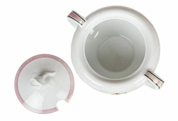 Designer Dior Porcelain Flower Motif Sugar Bowl Size ONE SIZE - 4 Thumbnail