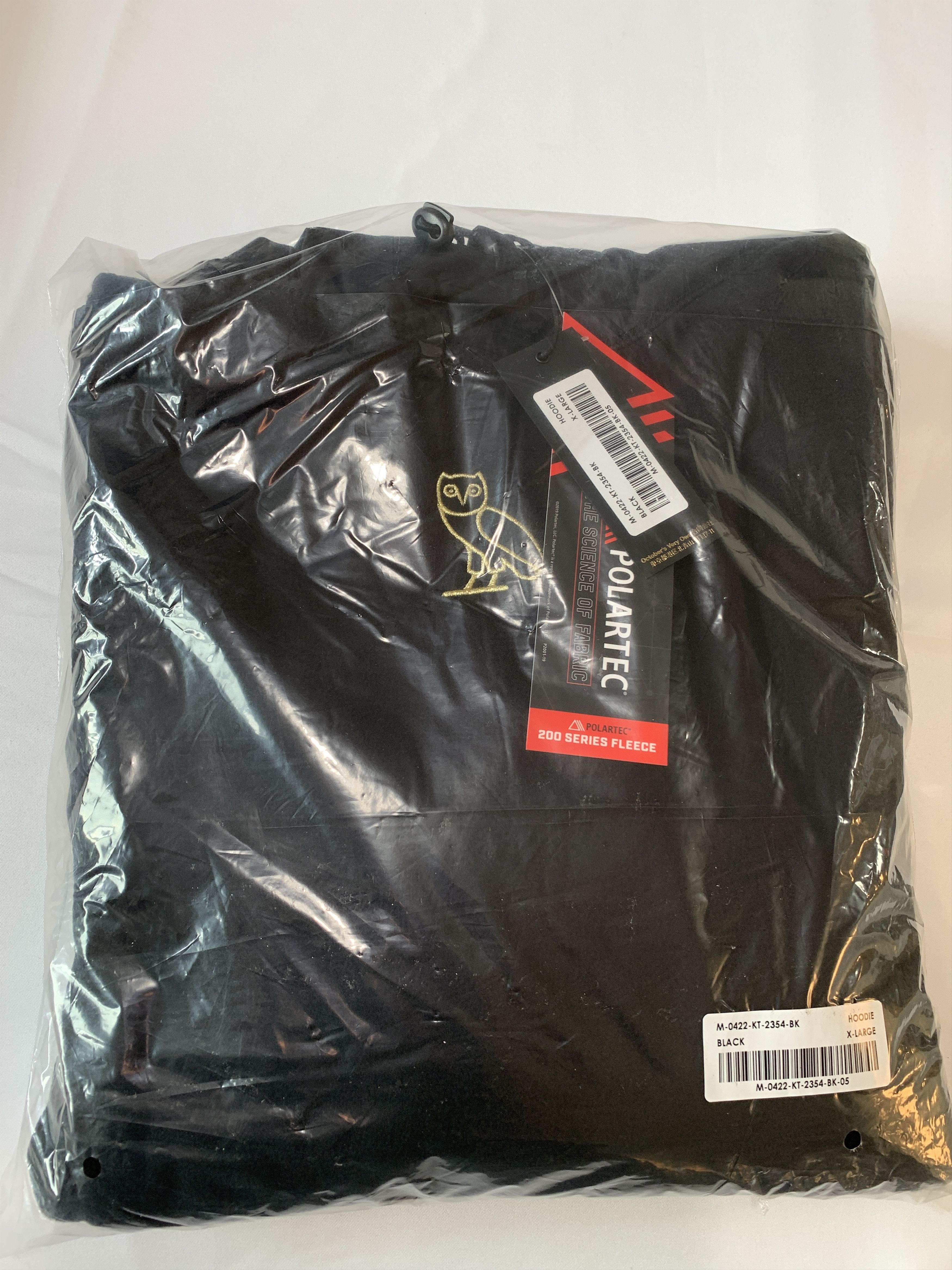Drake *RARE* OVO Polartec Thermal Pro Microfleece Hoodie Black Size US XL / EU 56 / 4 - 3 Thumbnail