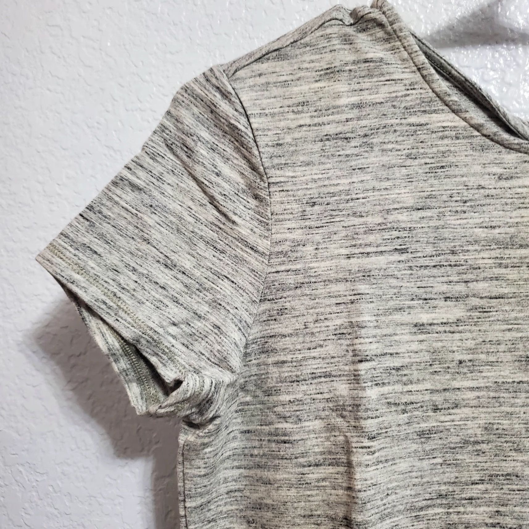 J. Jill J Jill Pure Jill Midi Dress Women S Heather Gray Short Sleeve Pockets Minimalist Size 28" / US 6 / IT 42 - 5 Thumbnail