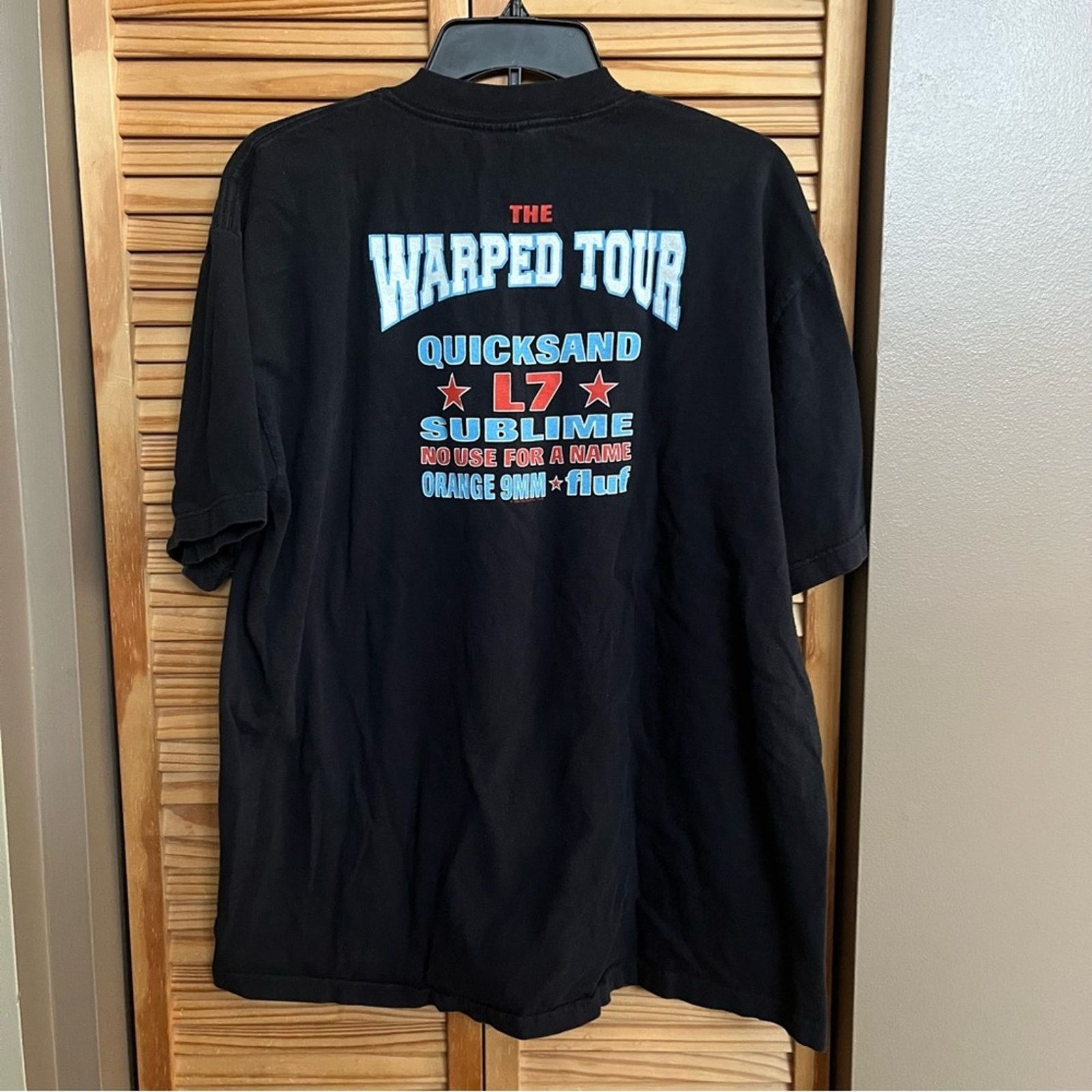 Vans 1995 Vintage Vans Warped Tour T-Shirt Men's XL L7 Sublime Size US XL / EU 56 / 4 - 1 Thumbnail