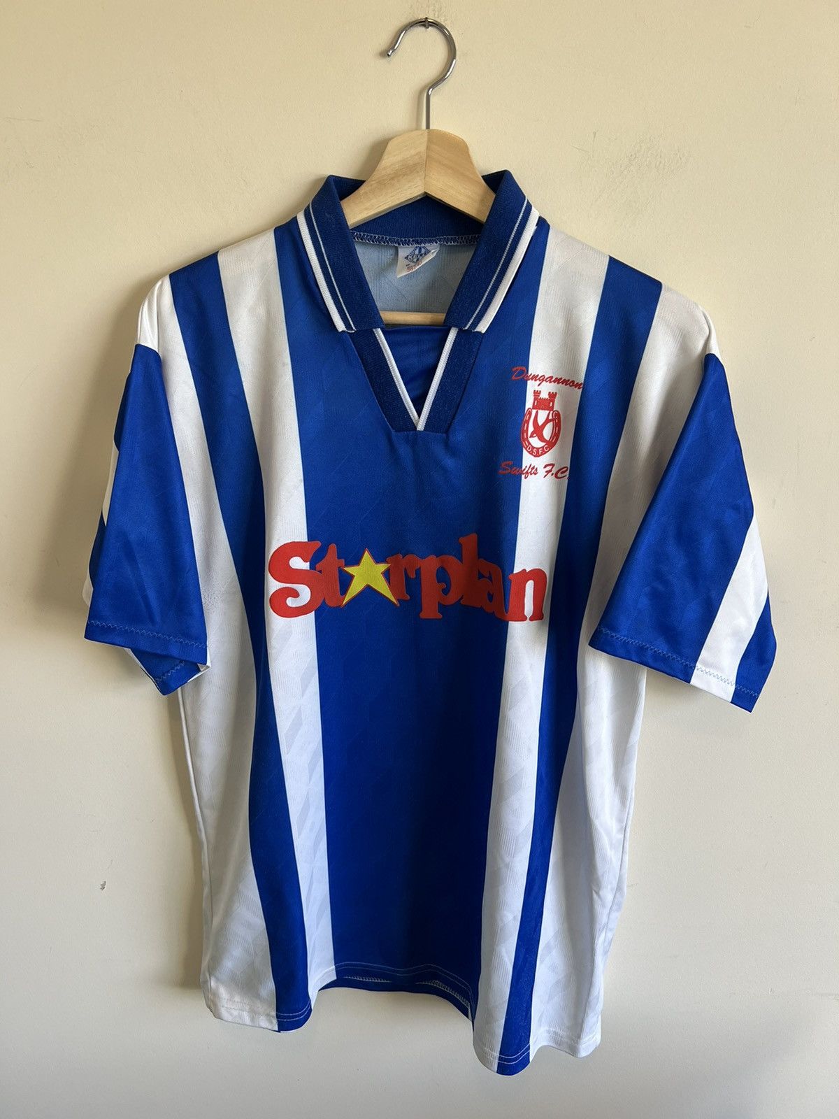Nike × Vintage 2000s FC Swifts Dungannon Home Soccer Jersey Size US M / EU 48-50 / 2 - 6 Thumbnail