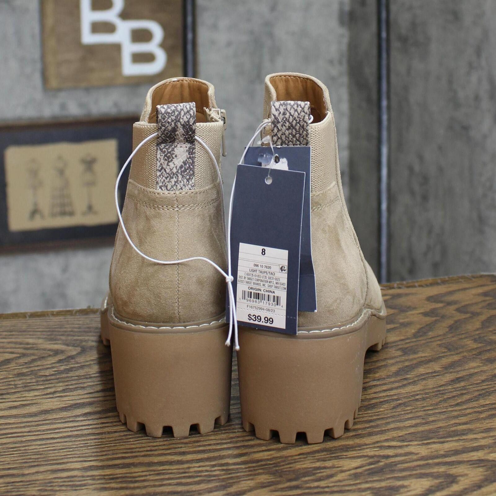 Designer NWT Universal Thread 88223592 Light Taupe Brown 8.5M 8.5 M Size US 8.5 / IT 38.5 - 4 Thumbnail