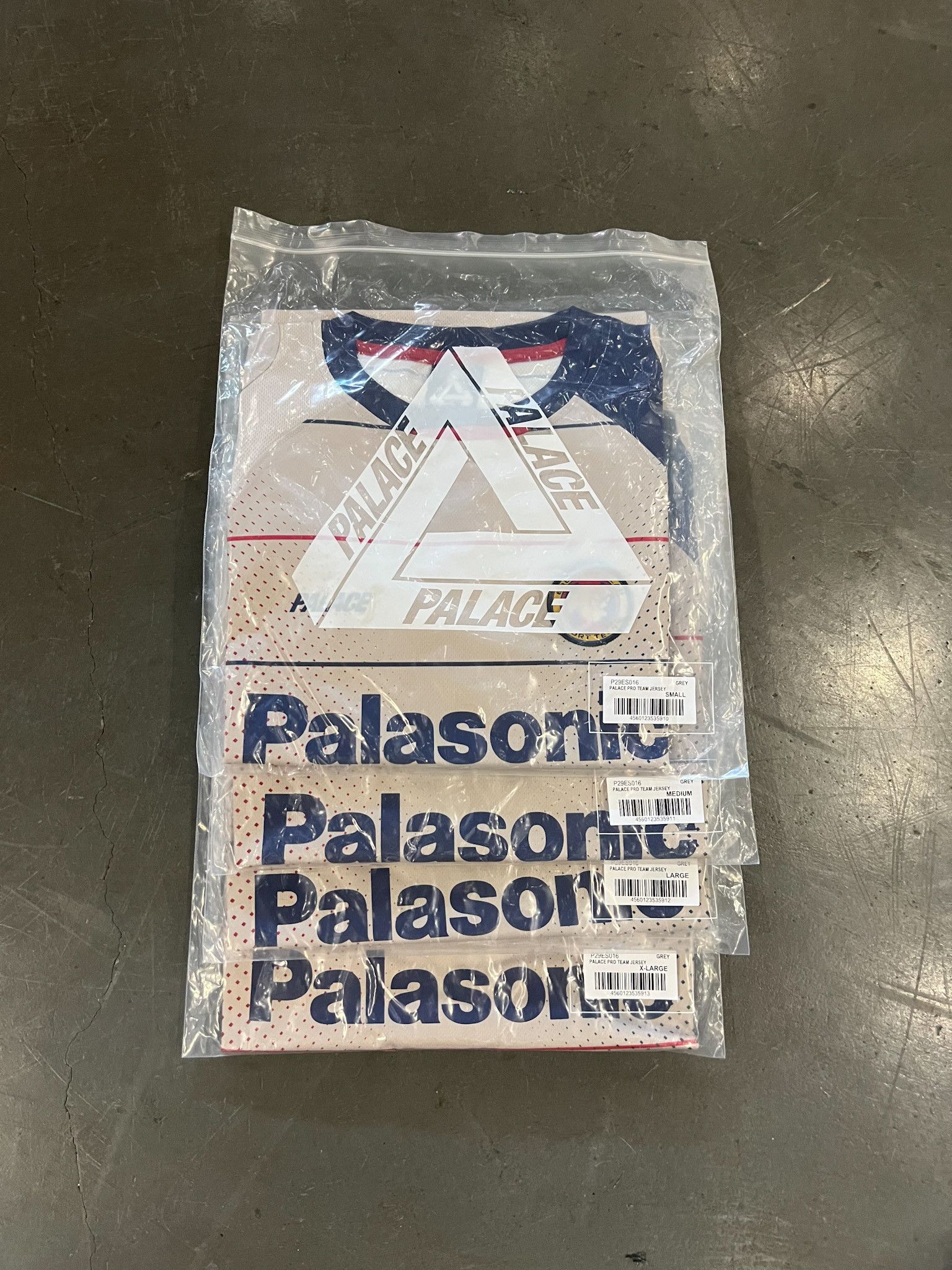 Palace Pro Team Jersey Grey • XL