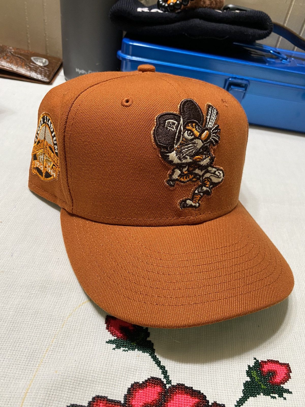 image of Hat Club Campfire Tigers in Orange, Men's