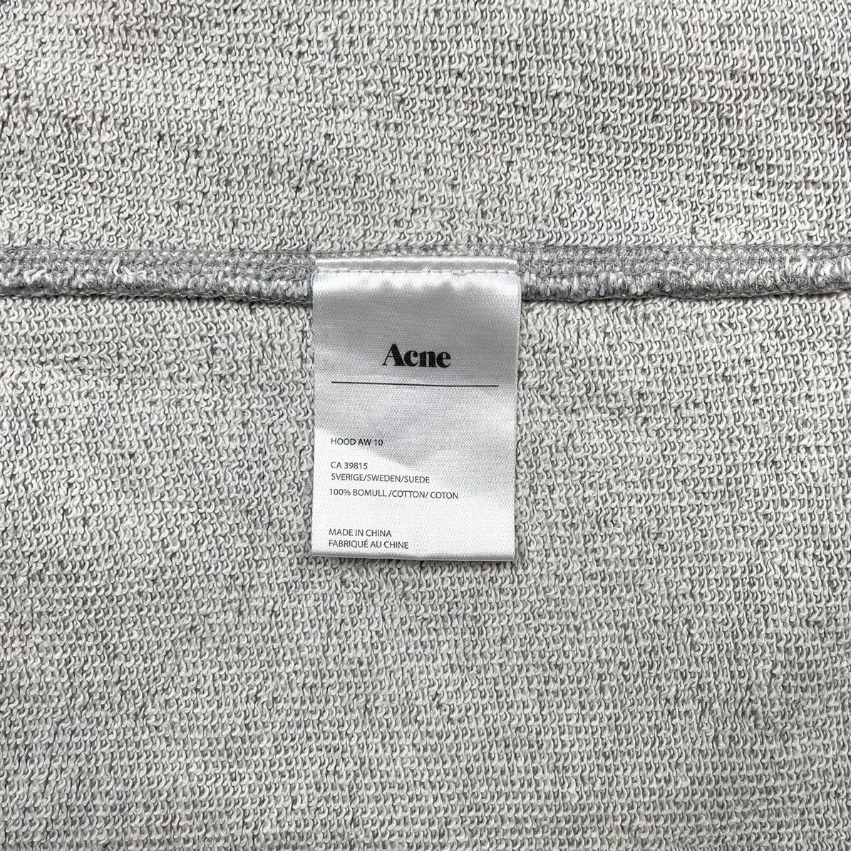 Acne Studios Acne AW10 Full Zip-up Gimp Hoodie Size US L / EU 52-54 / 3 - 7 Thumbnail