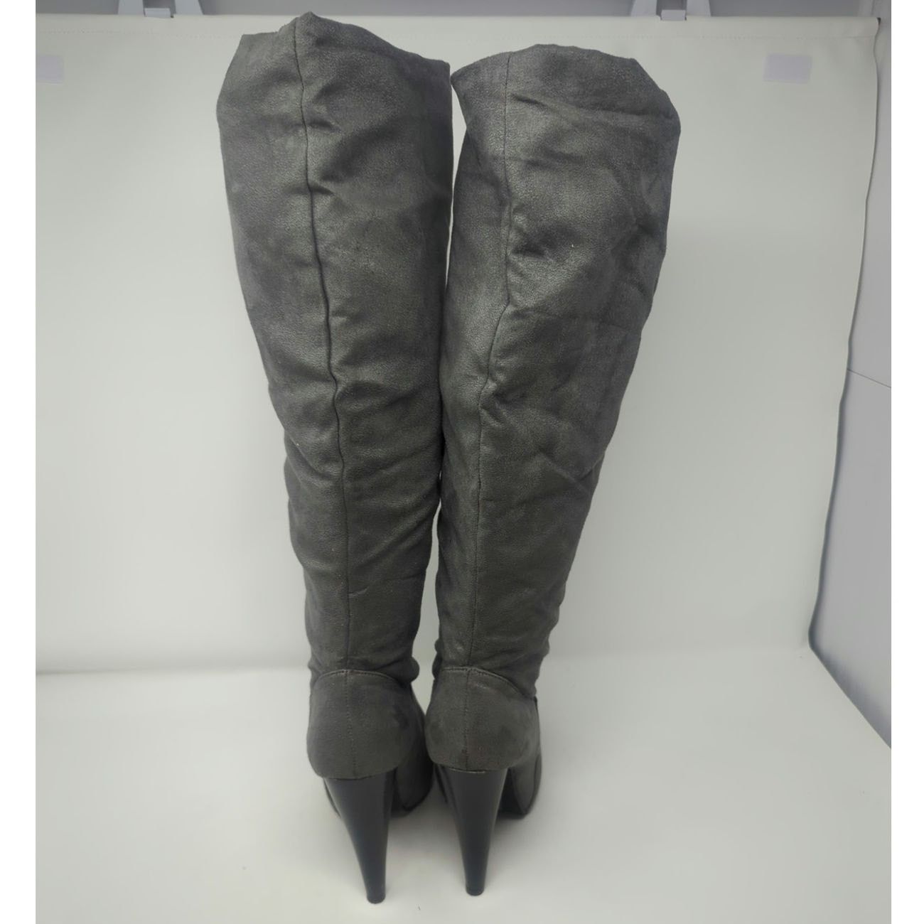 Other Michael Antonio Mckenzie Suede Grey Knee High Size 7.5 Size US 7.5 / IT 37.5 - 6 Thumbnail