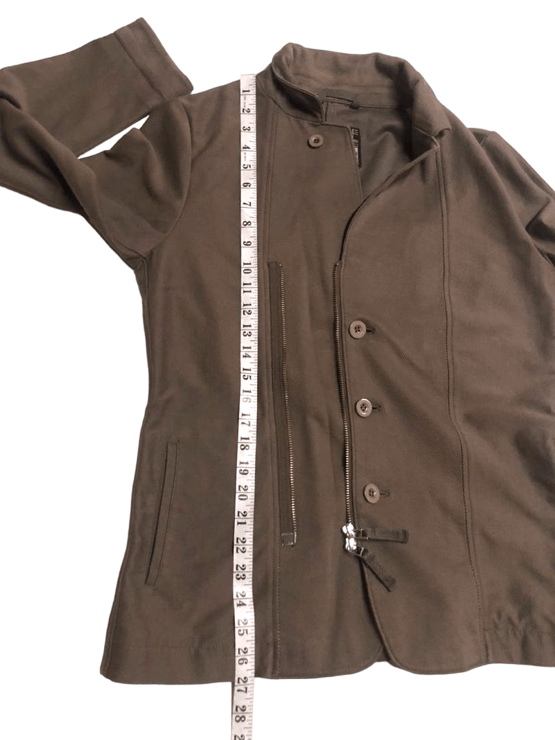 Marithe + Francois Girbaud Le Casual De Marithe Francois Girbaud Zipper Button Jacket Size US M / EU 48-50 / 2 - 20 Thumbnail