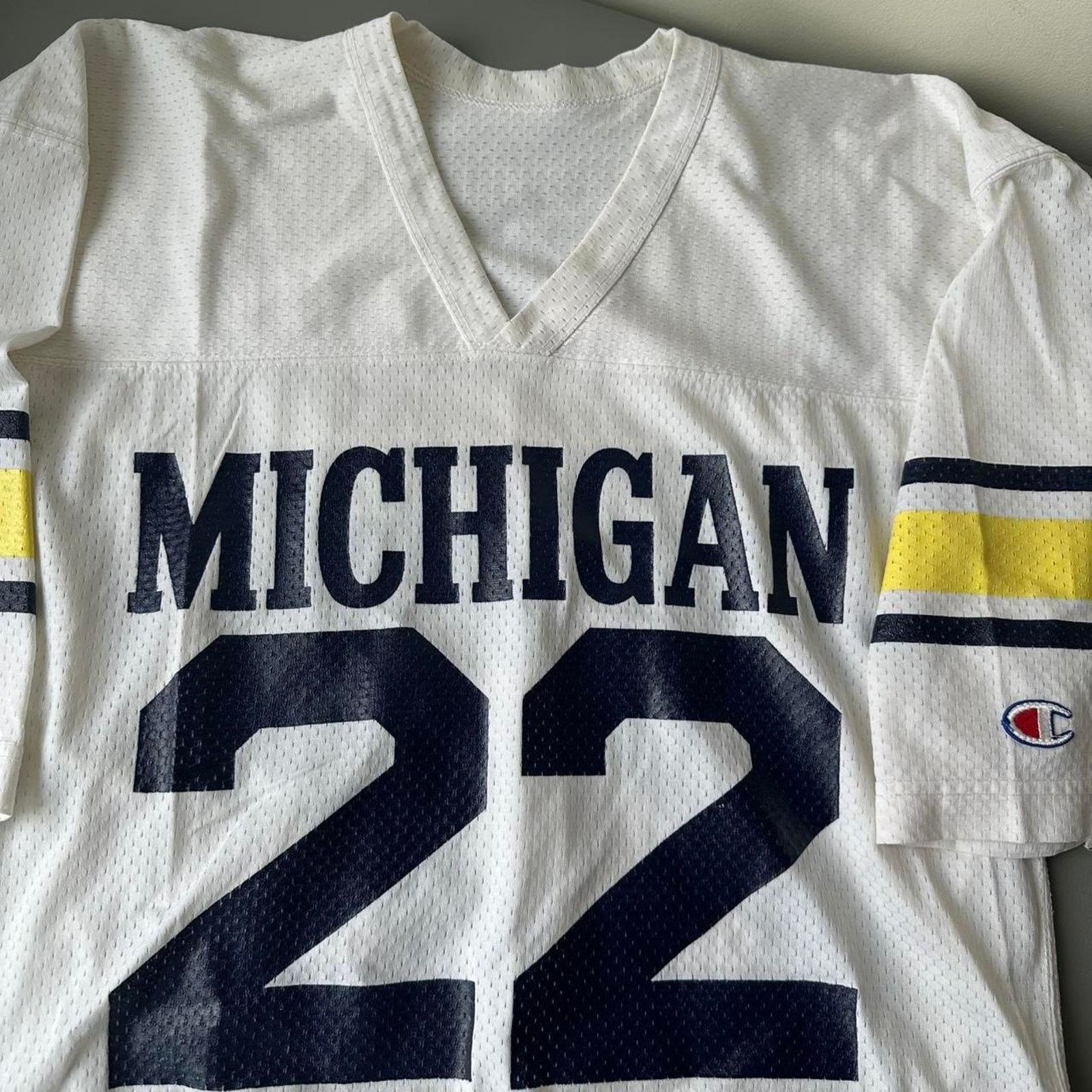 Champion × Vintage Vintage 80s champiom uofm university JERSEY Size US M / EU 48-50 / 2 - 5 Thumbnail