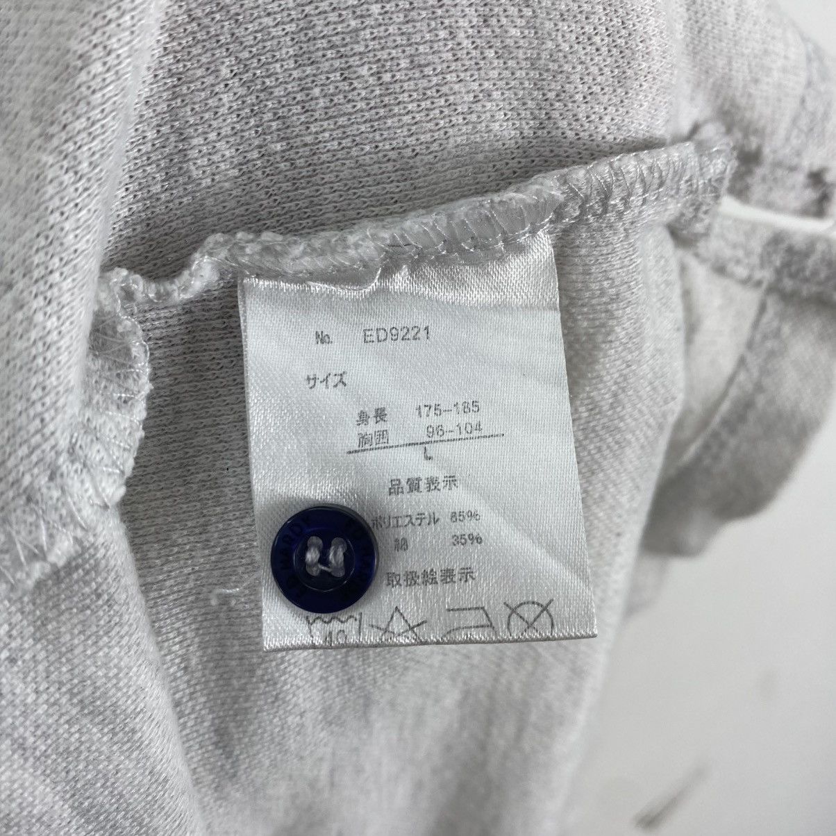 Ed Hardy Ed Hardy Vintage Y2K Love Kills Slowly Polo Grey Size L Size US L / EU 52-54 / 3 - 8 Thumbnail