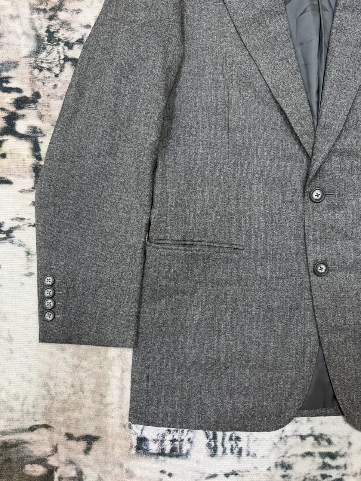 Burberry Vintage ‘Burberrys’ Linen Blazers Size 40R - 4 Thumbnail