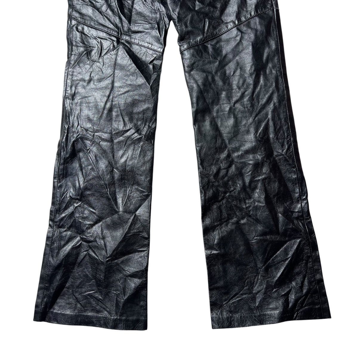 Genuine Leather Vintage GAP Lether Bootcut Flared Pants Size US 30 / EU 46 - 13 Thumbnail