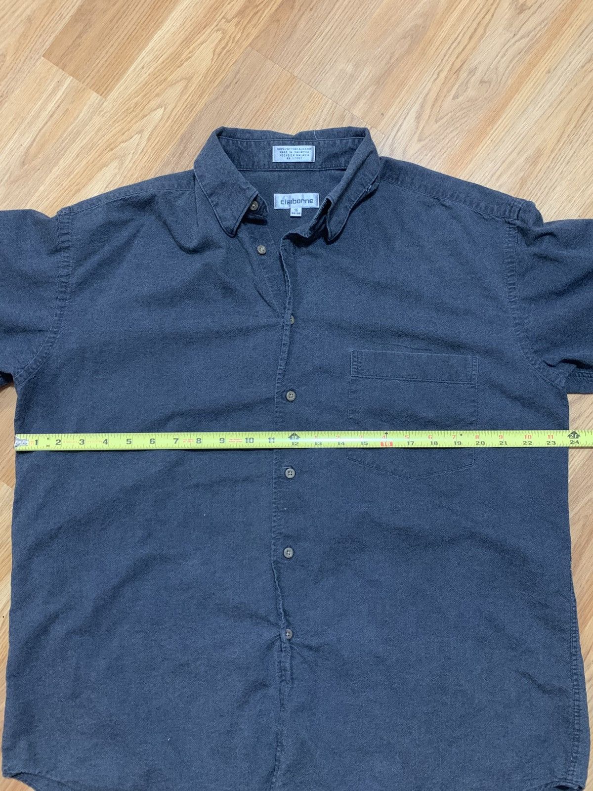 Liz Claiborne Sz16(L)- Claiborne Long Sleeve Button Up Button Down Collar Size US L / EU 52-54 / 3 - 2 Thumbnail
