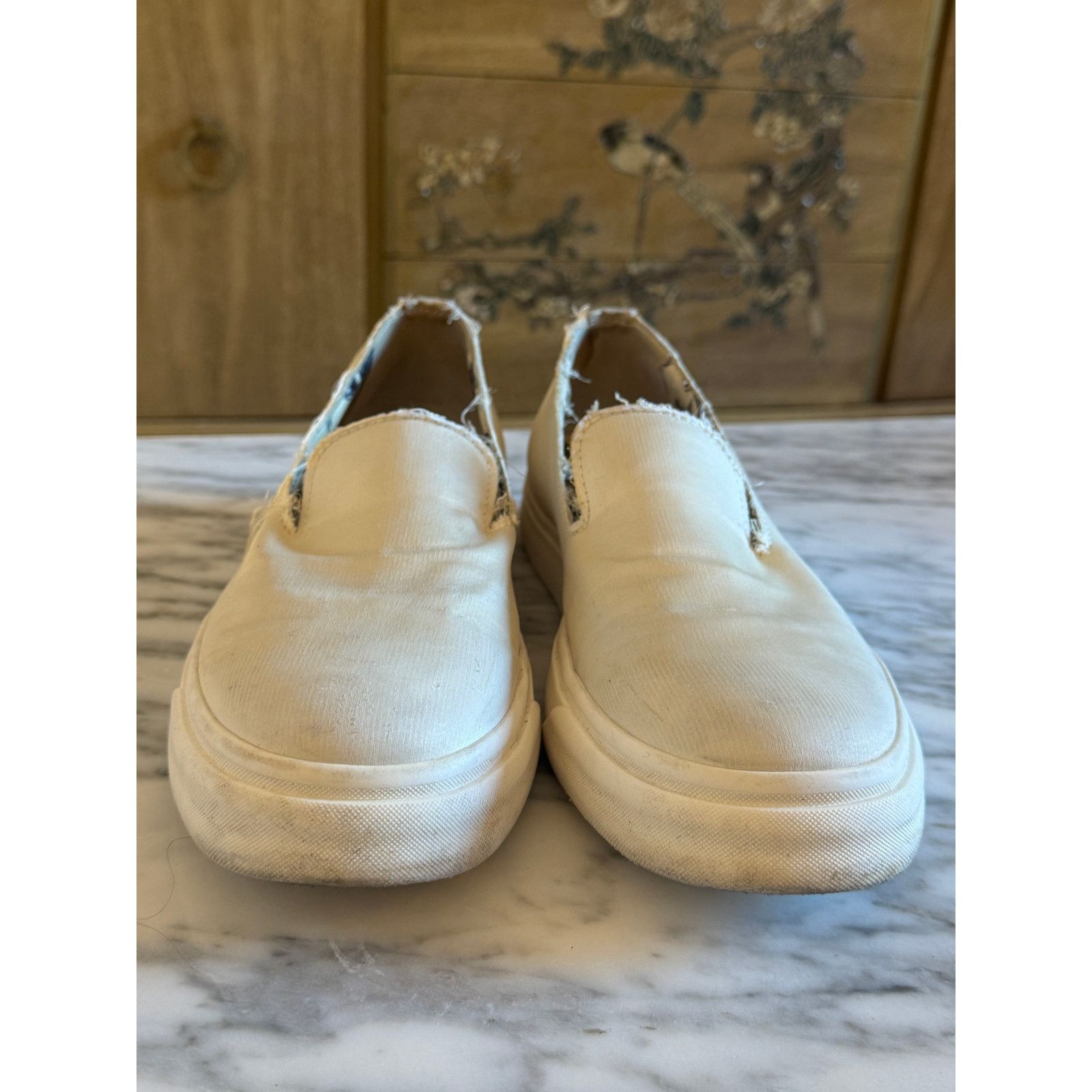 La Perla La Perla x Giuseppe Zanotti Satin Slip-On Sneakers Size US 11.5 / EU 44-45 - 1 Thumbnail