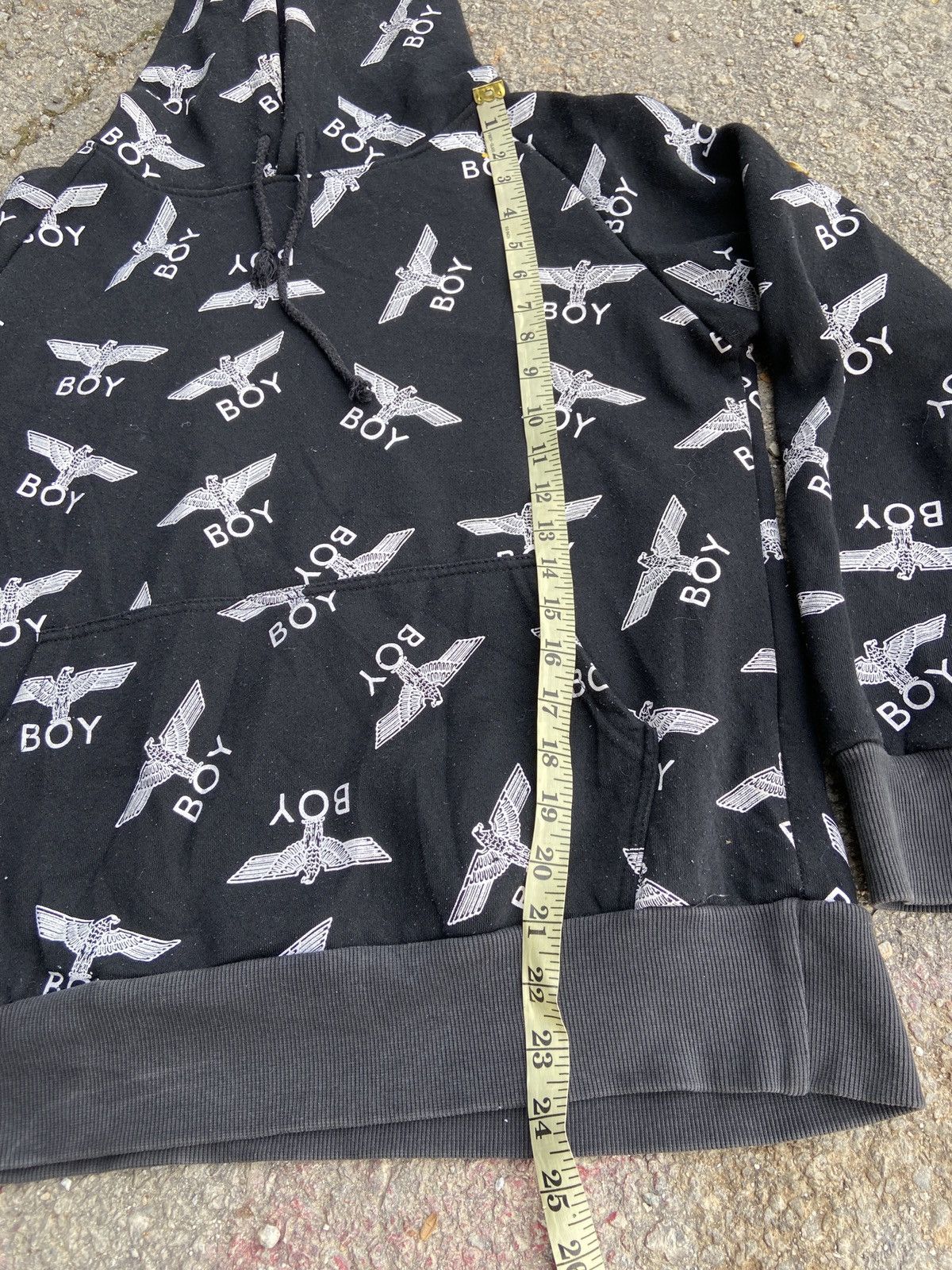 Boy London × Vintage Vintage Monogram Boy London Hoodie Size US L / EU 52-54 / 3 - 6 Thumbnail