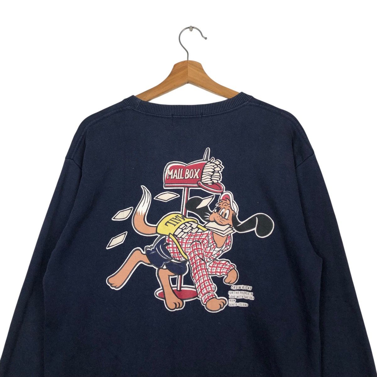Hysteric Glamour 📌Vintage Captain Santa Sports Club Big Logo Sweatshirt Size US M / EU 48-50 / 2 - 10 Thumbnail