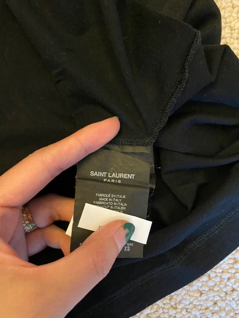 Saint Laurent Paris Saint Laurent Paris Blood tooth short sleeve Size XS / US 0-2 / IT 36-38 - 4 Thumbnail