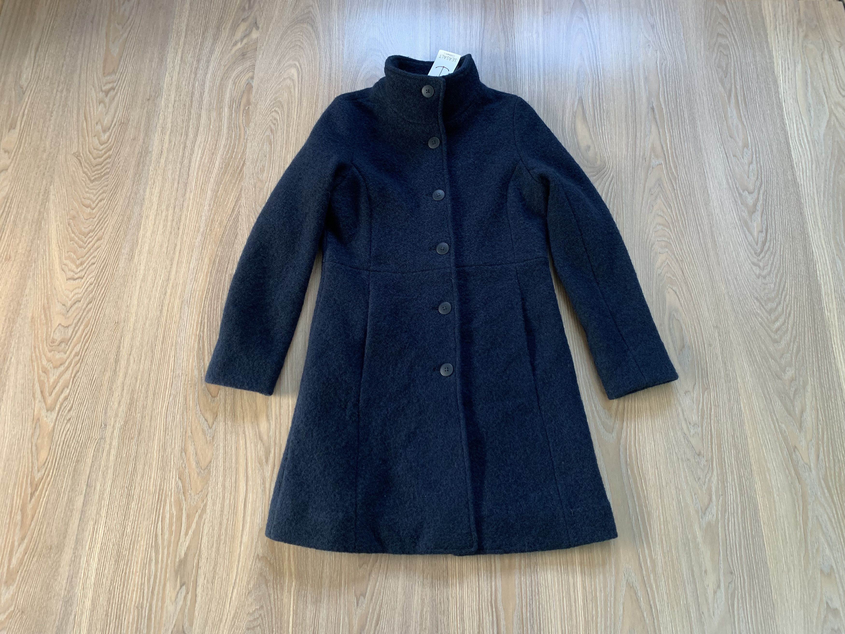 Other Seasalt Cornwall Women's Boiled Wool Coat Size L / US 10 / IT 46 - 12 Thumbnail