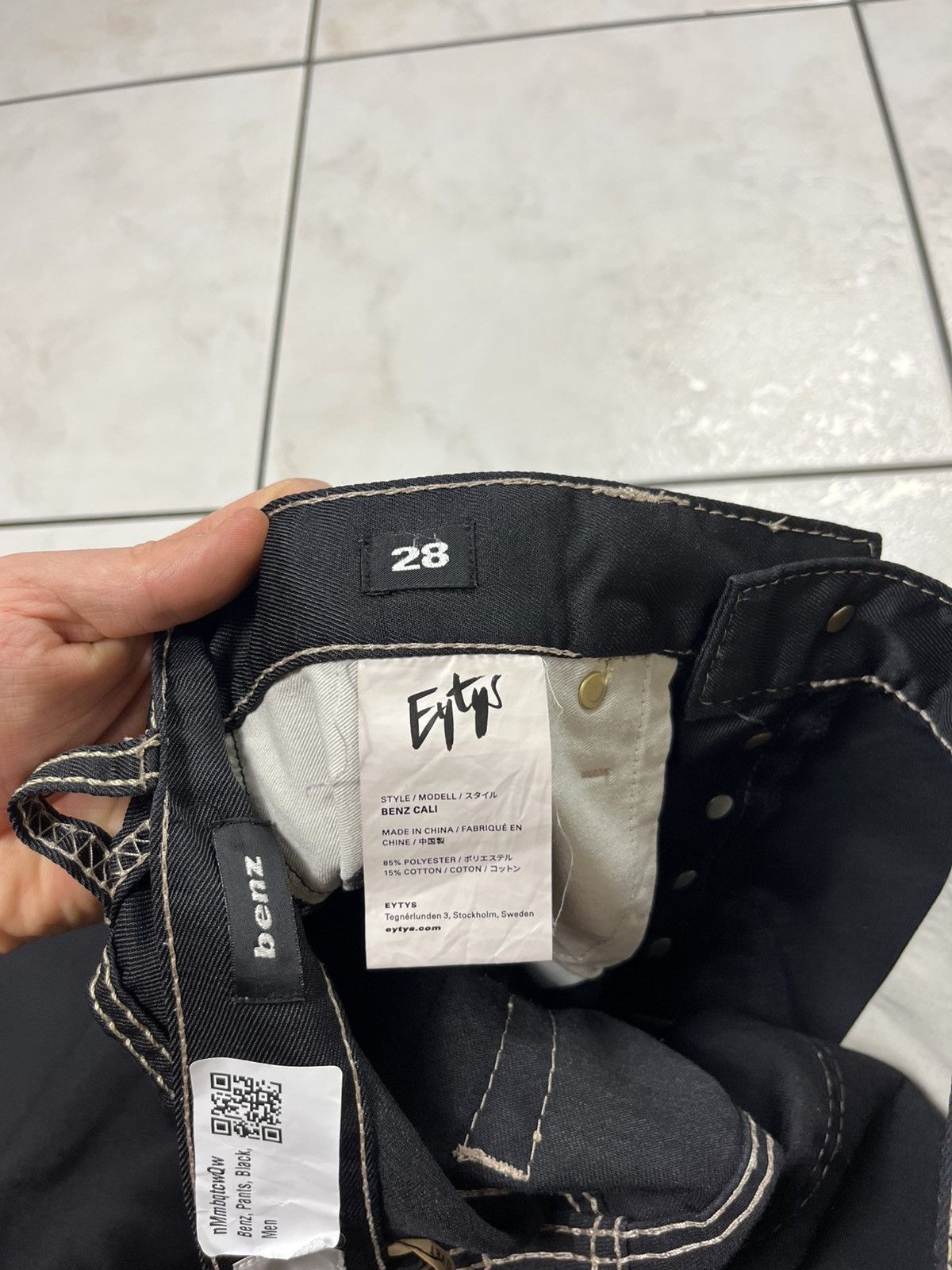 Designer × Eytys Eytys benz cali pants jeans pure velvet Size US 28 / EU 44 - 21 Thumbnail