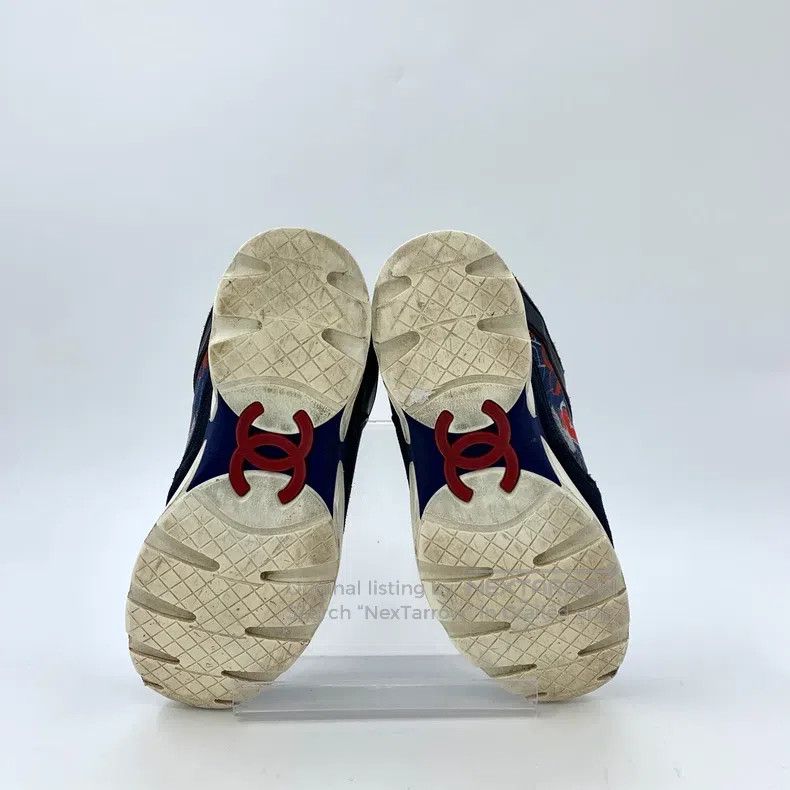 Chanel Chanel Colour-matched graffiti lacing casual dad shoes Size US 5.5 / IT 35.5 - 5 Thumbnail