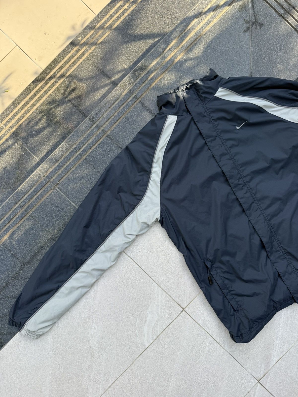 Nike 90’s NIKE RARE SWOOSH Y2K RETROLOGO VINTAGE NYLON ZIP JACKET Size US M / EU 48-50 / 2 - 14 Thumbnail