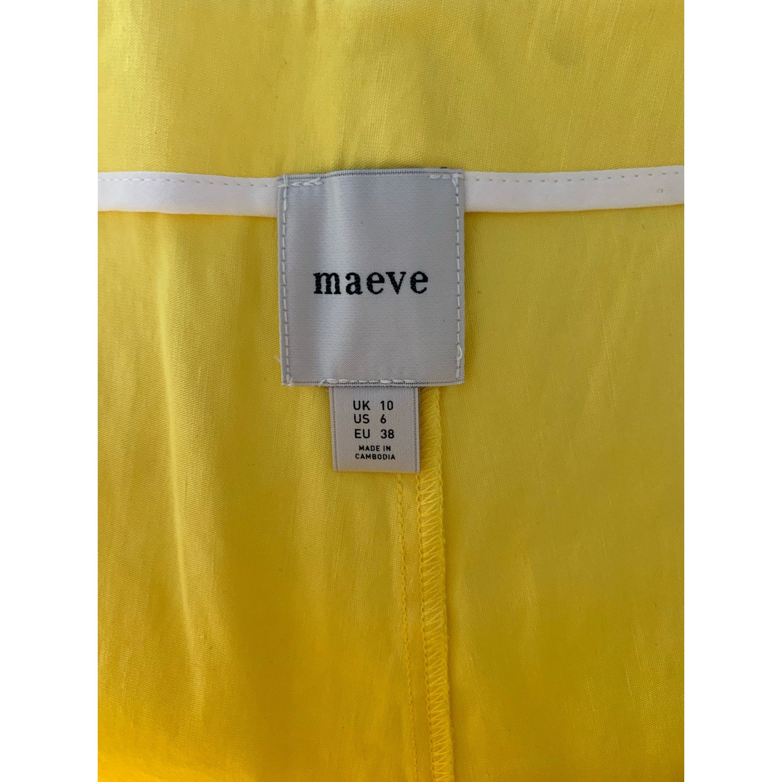 Anthropologie NWT Anthropologie Maeve Surf City Linen Blend Shorts Size 28" / US 6 / IT 42 - 8 Thumbnail