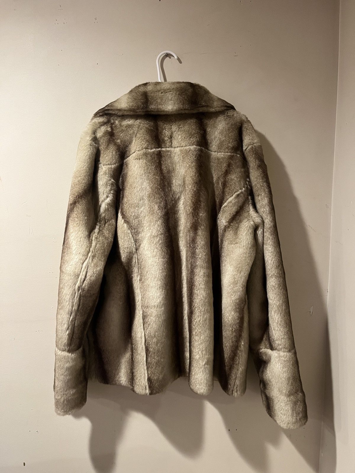 Designer Dennis by Dennis Basso Reversible Faux Fur Coat Size L / US 10 / IT 46 - 5 Thumbnail