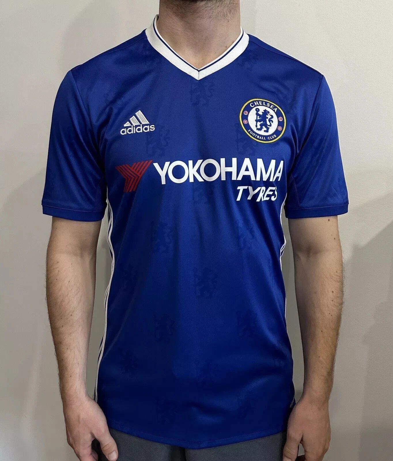 Adidas FC CHELSEA 2016 2017 HOME JERSEY SHIRT SOCCER FOOTBALL MENS Size US S / EU 44-46 / 1 - 1 Thumbnail