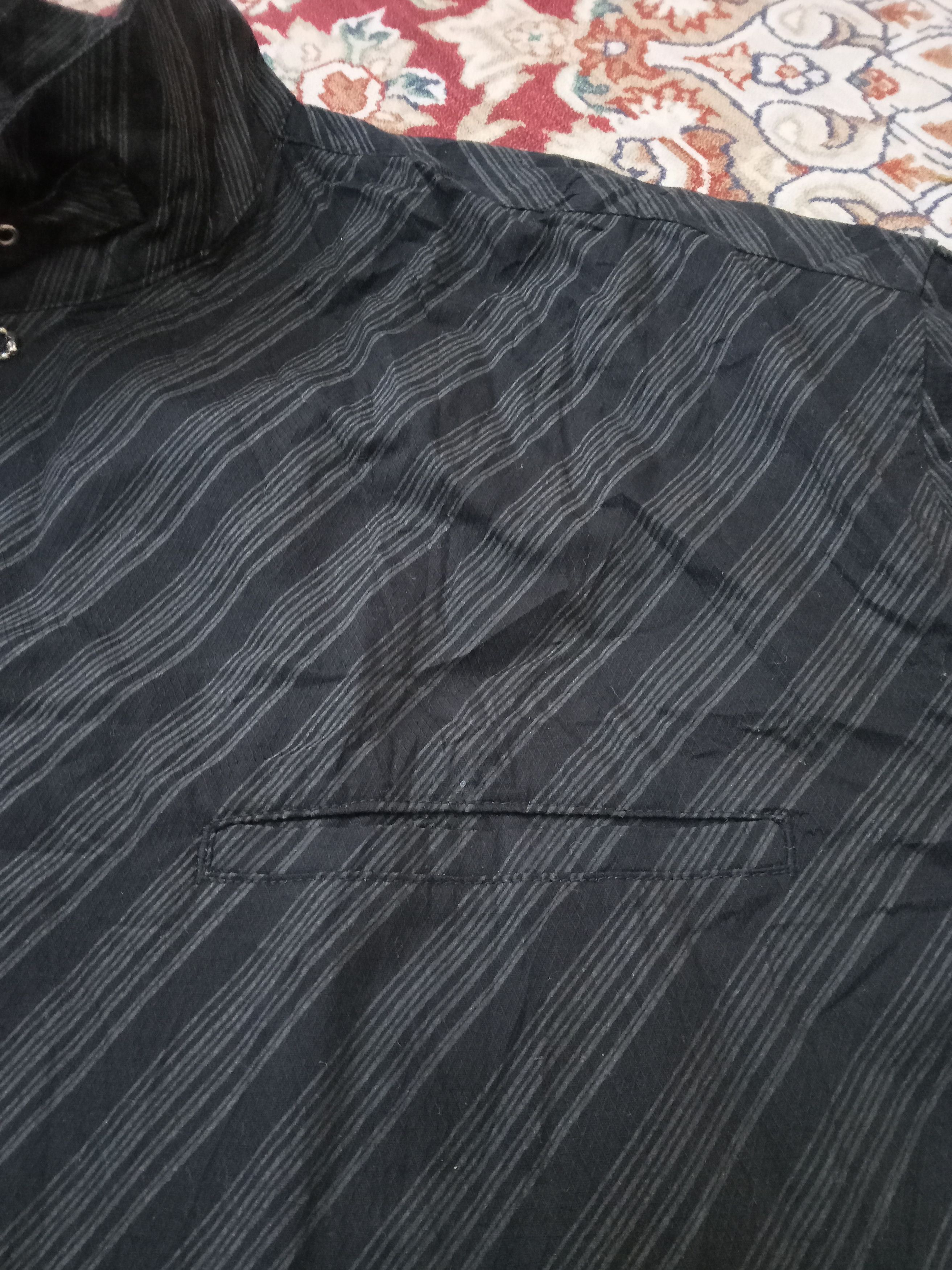 Designer Aristrist Modification Geborene Kämpfer Zipped Shirt Size US XL / EU 56 / 4 - 8 Thumbnail