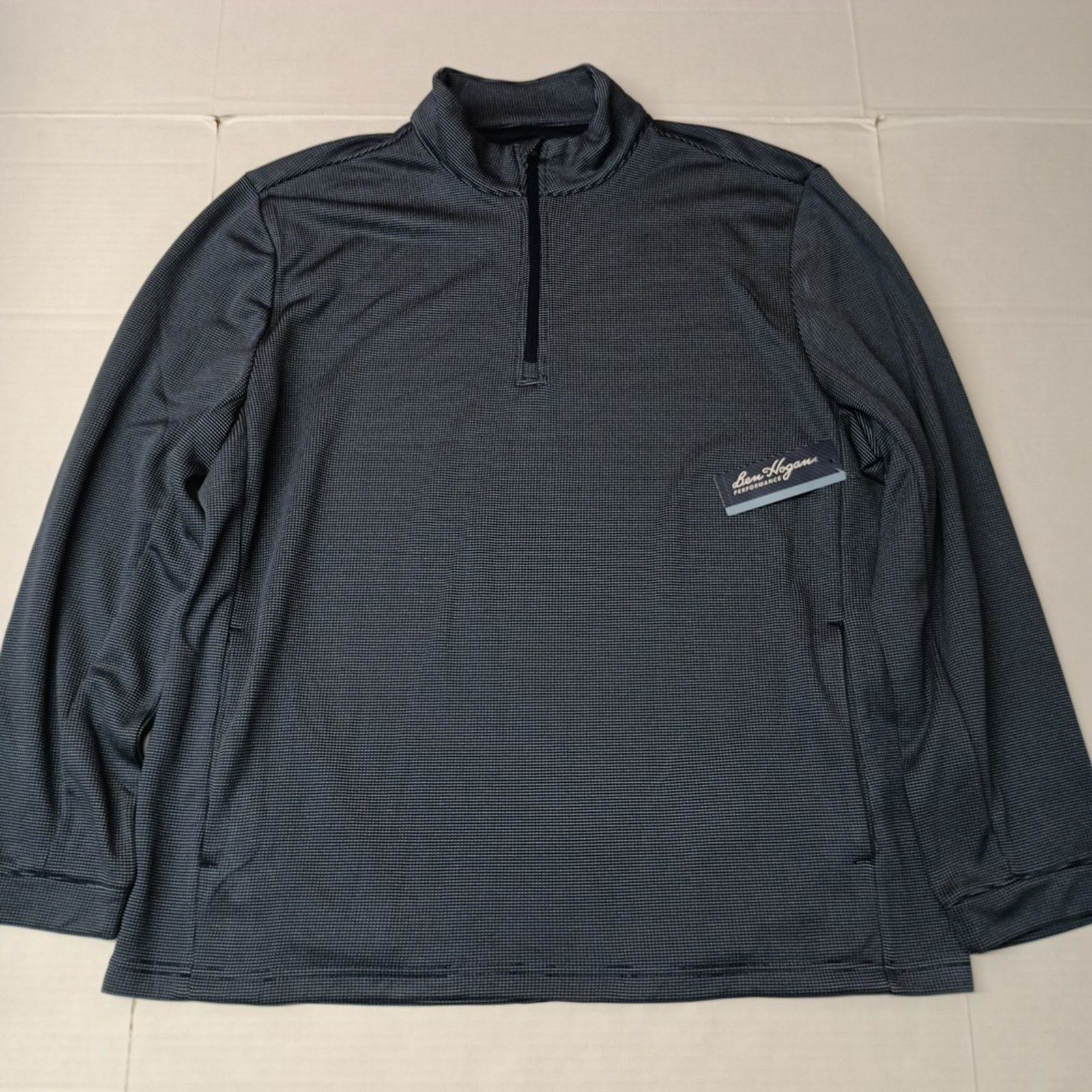 Other Ben Hogan Men's XL 46/48 Blue 1/4 Zip Golf Pullover Sweater Size US XL / EU 56 / 4 - 1 Thumbnail